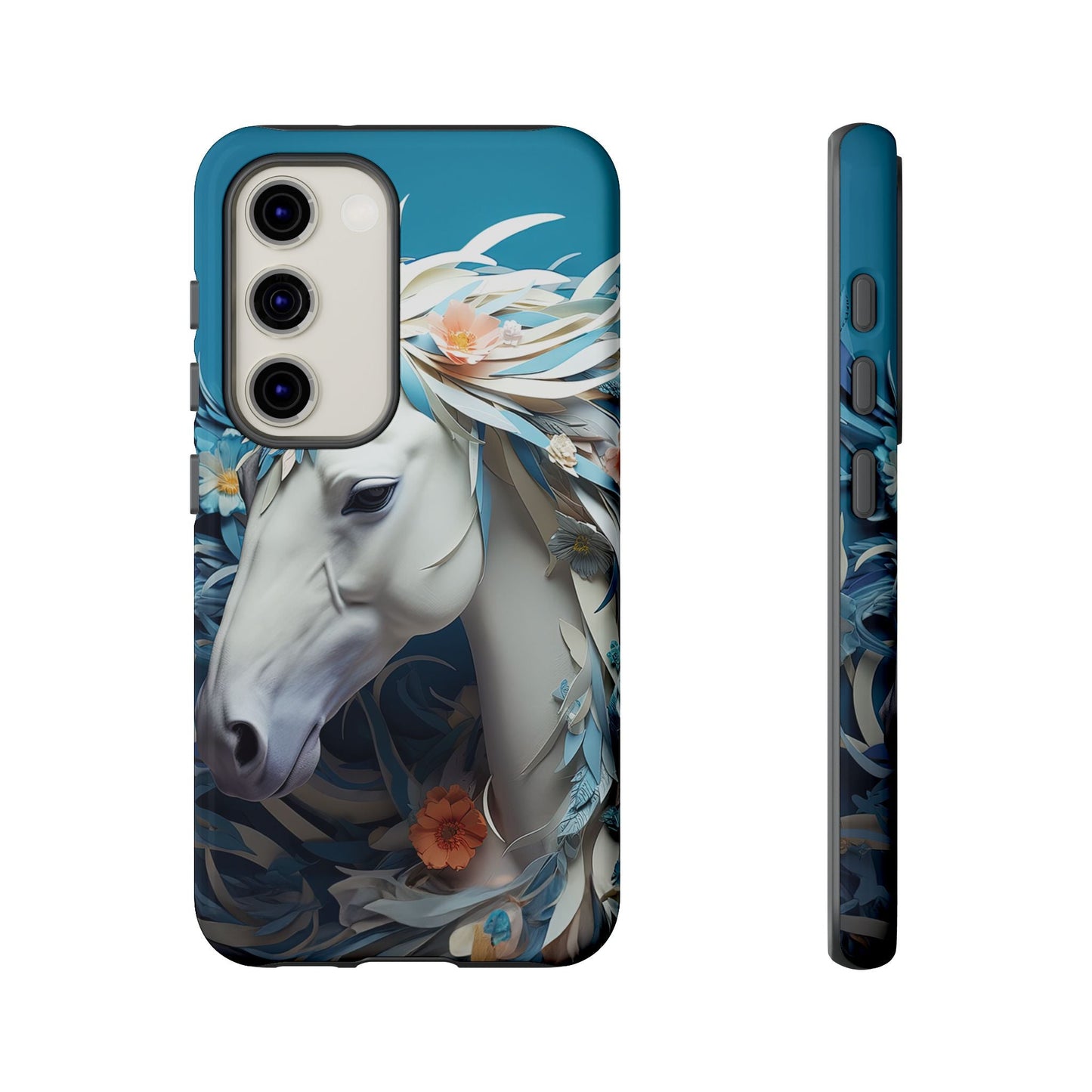 Floral Horse Samsung Galaxy Case - BOGO Cases