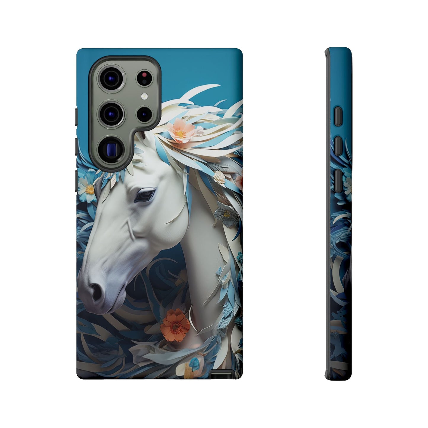 Floral Horse Samsung Galaxy Case - BOGO Cases