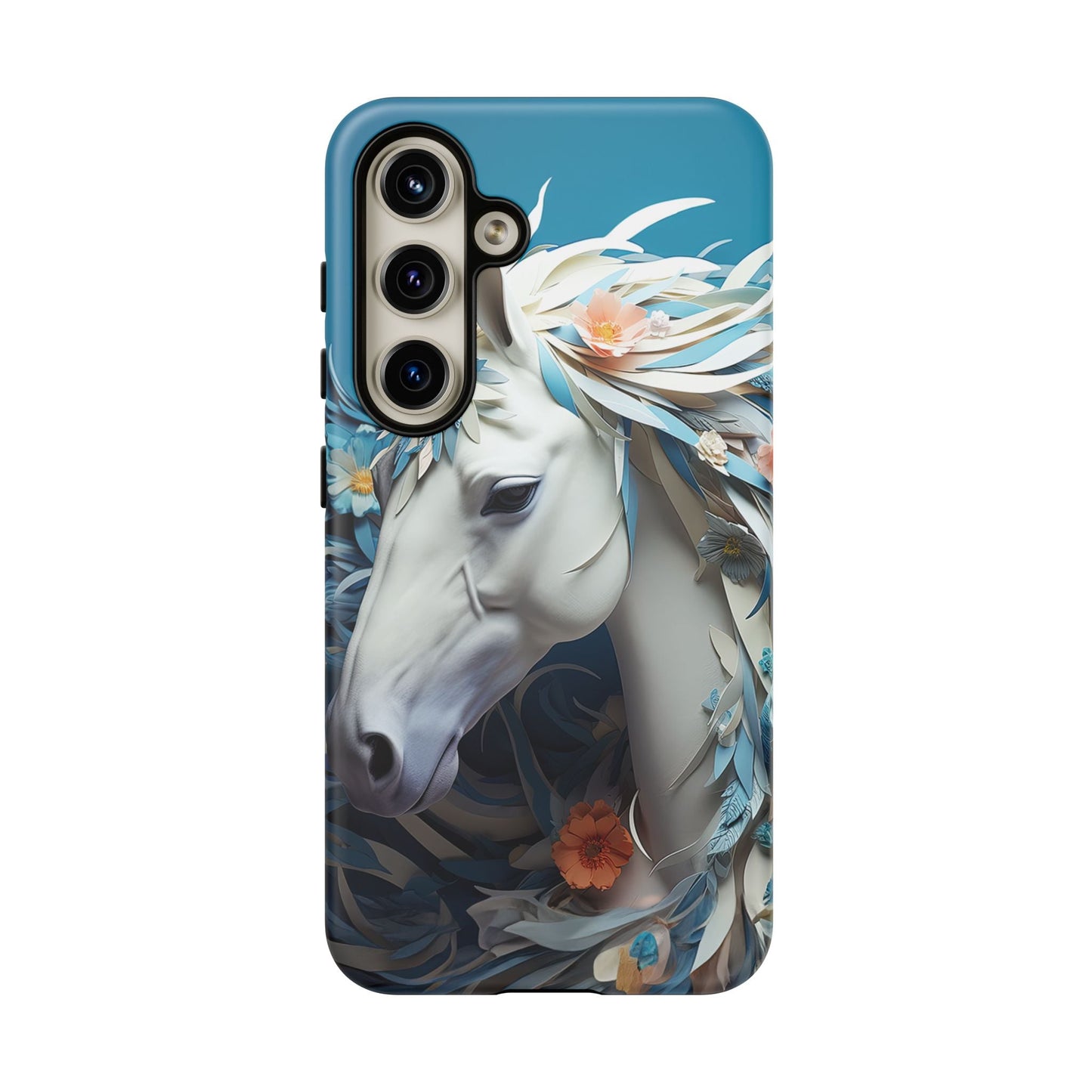 Floral Horse Samsung Galaxy Case - BOGO Cases
