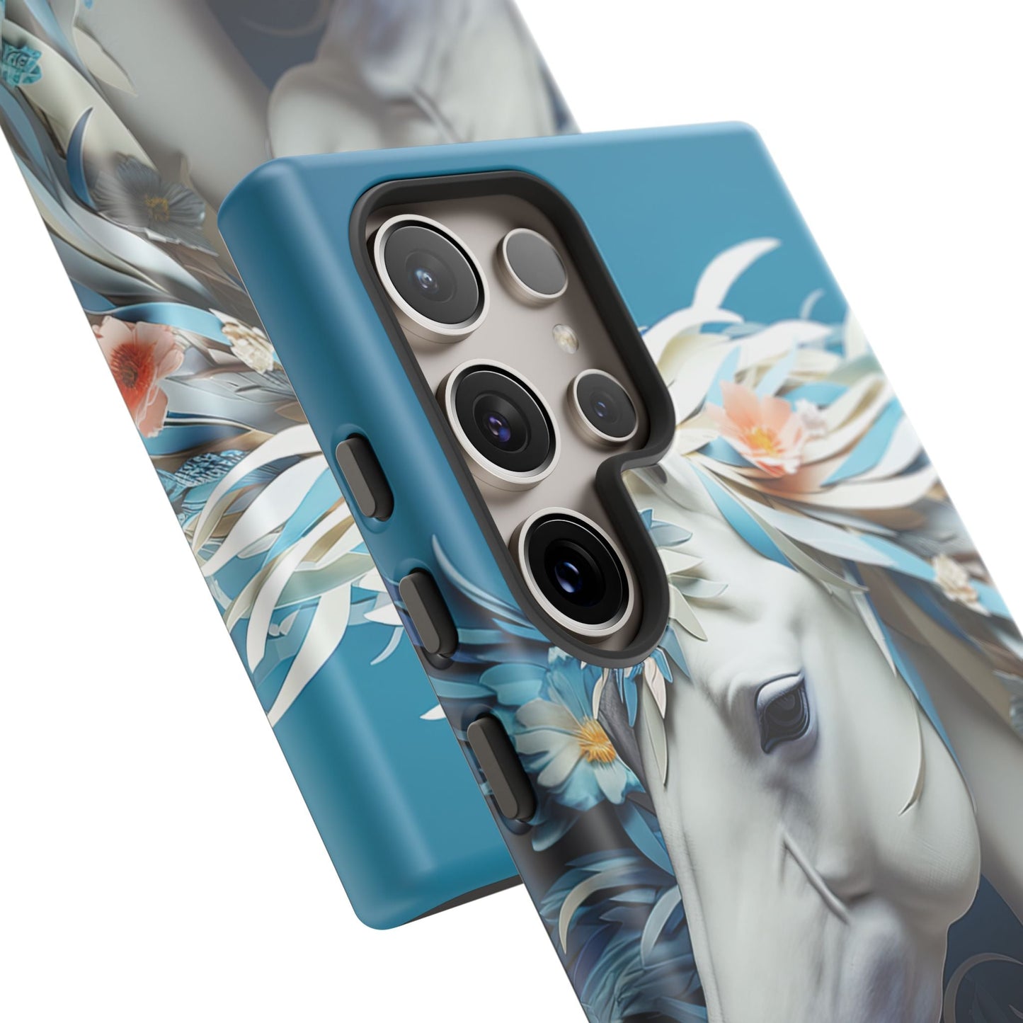 Floral Horse Samsung Galaxy Case - BOGO Cases