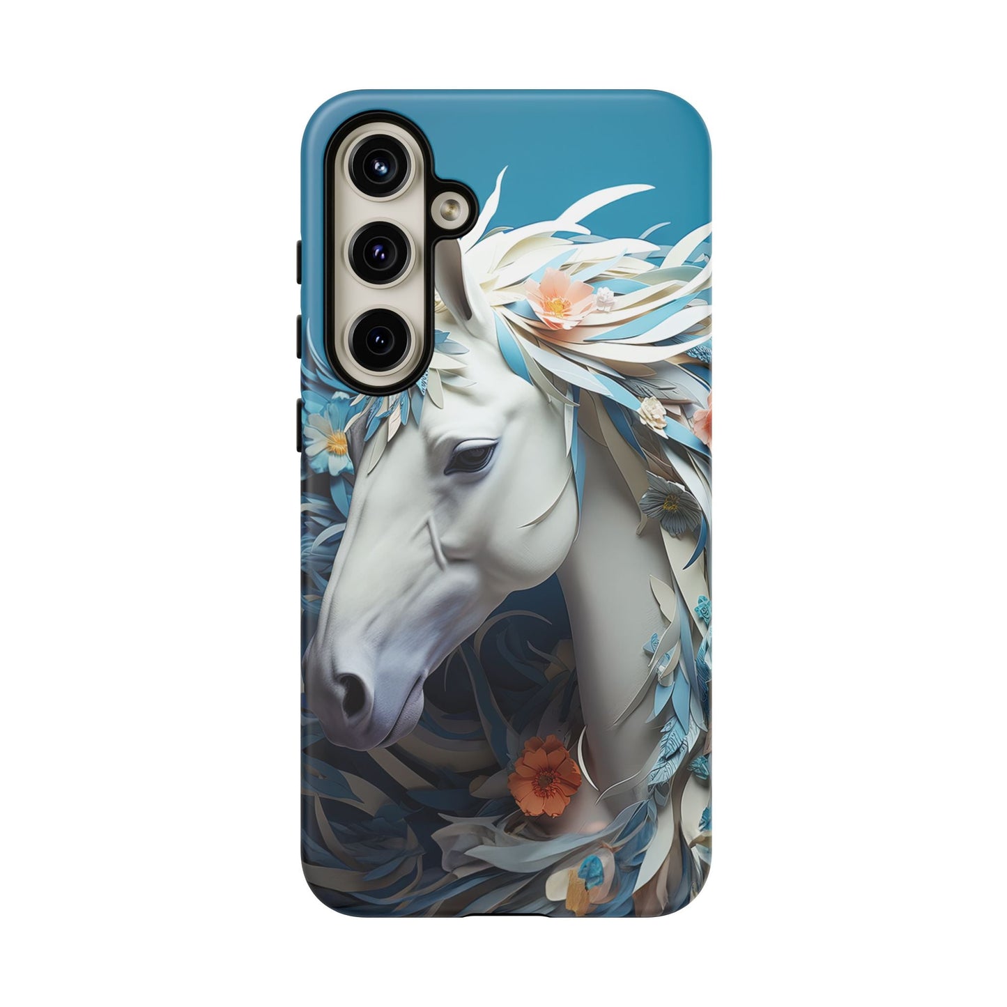 Floral Horse Samsung Galaxy Case - BOGO Cases