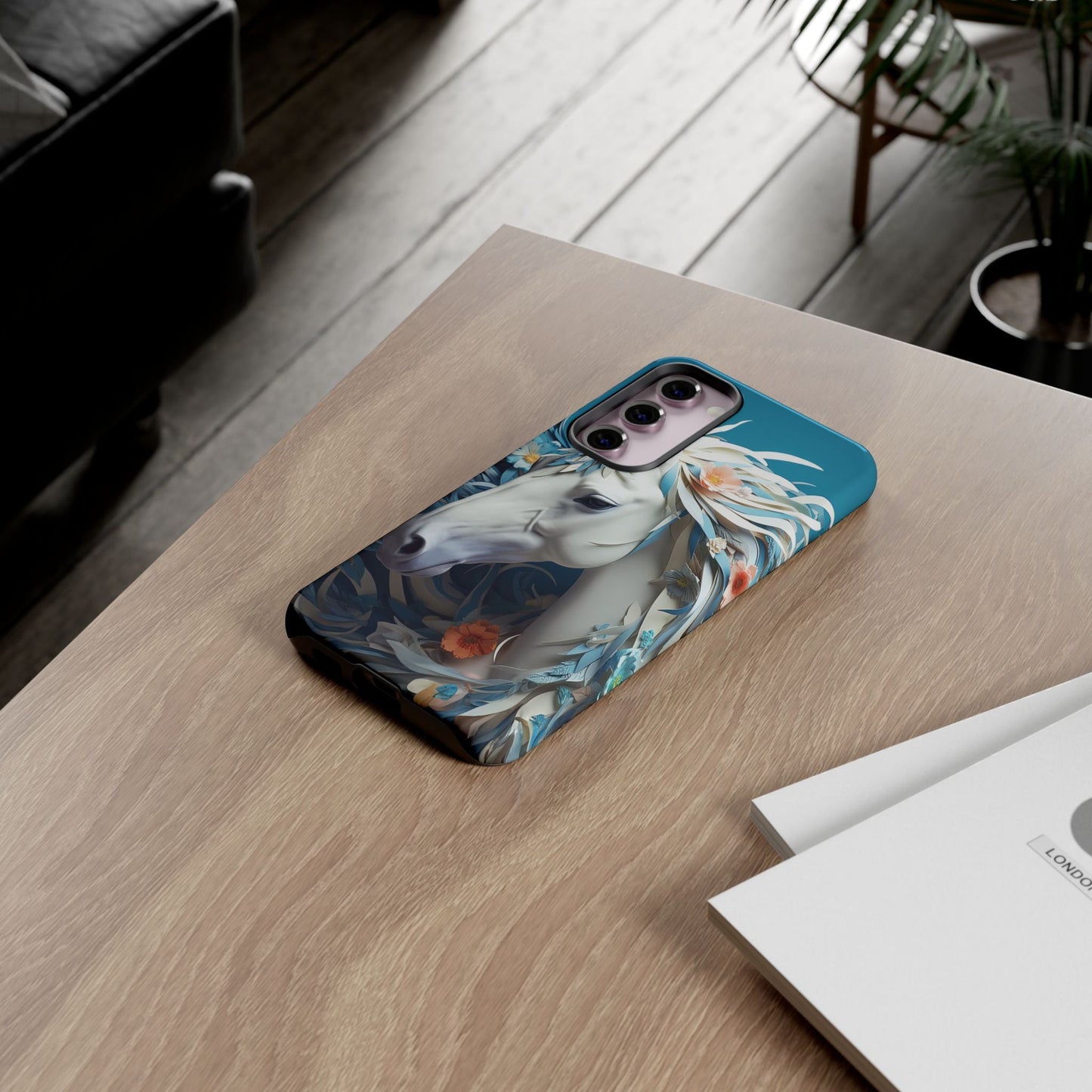 Floral Horse Samsung Galaxy Case - BOGO Cases