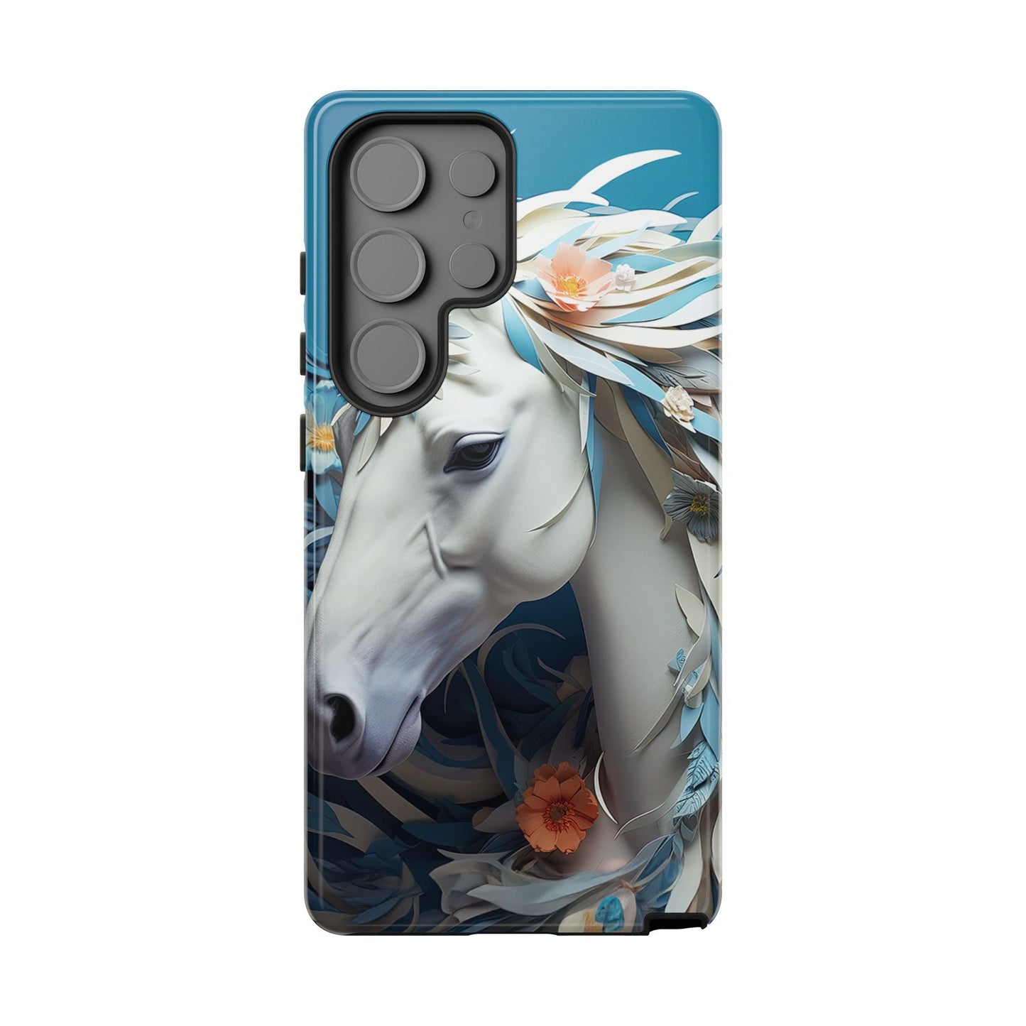 Floral Horse Samsung Galaxy Case - BOGO Cases