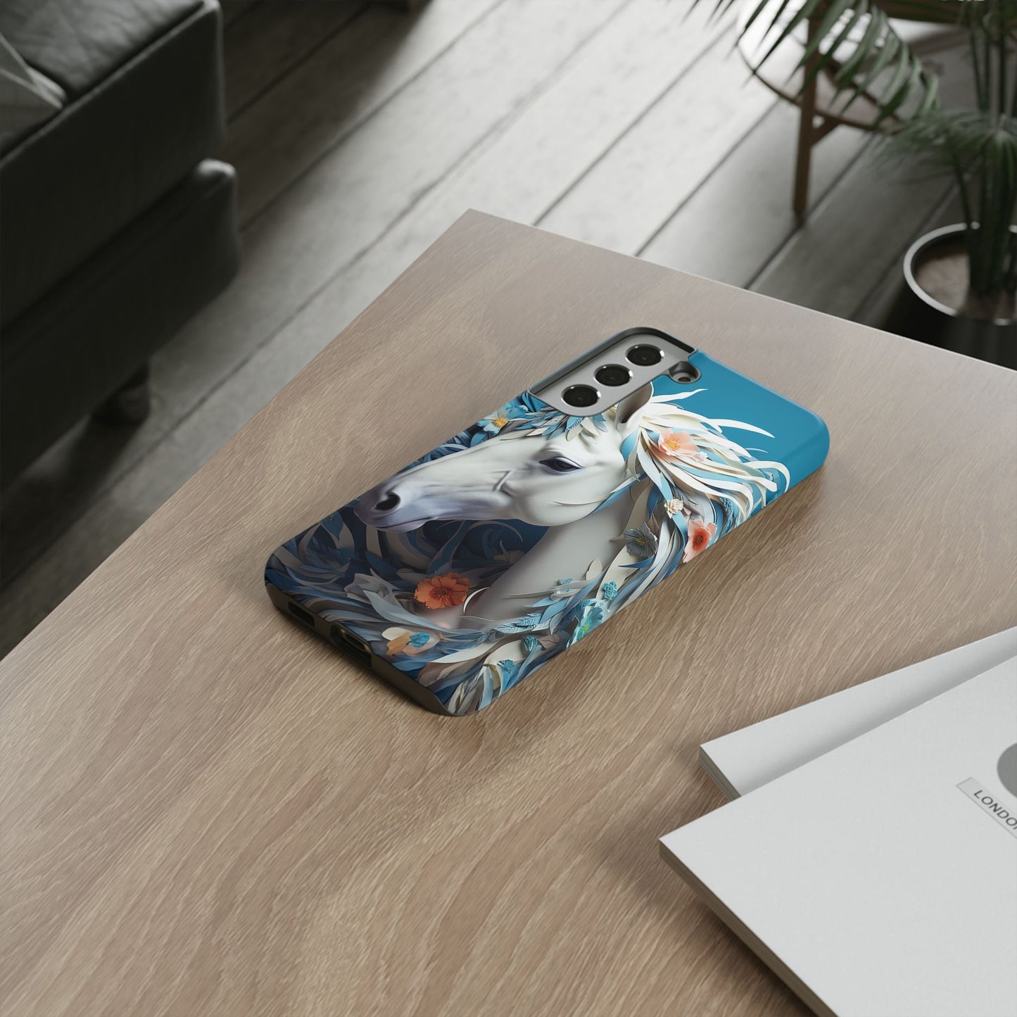 Floral Horse Samsung Galaxy Case - BOGO Cases