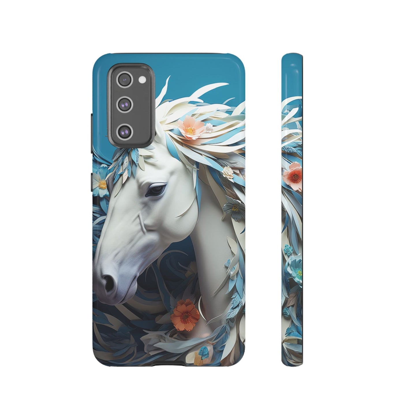 Floral Horse Samsung Galaxy Case - BOGO Cases