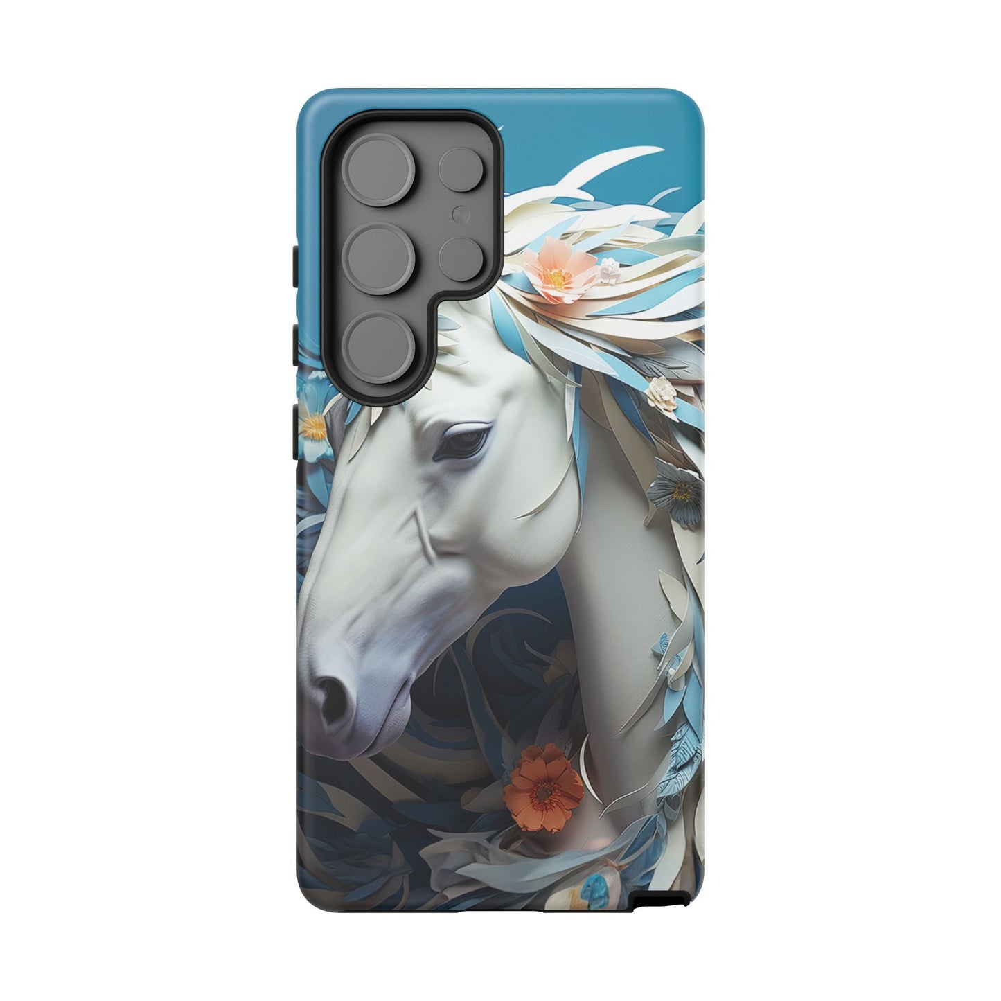 Floral Horse Samsung Galaxy Case - BOGO Cases