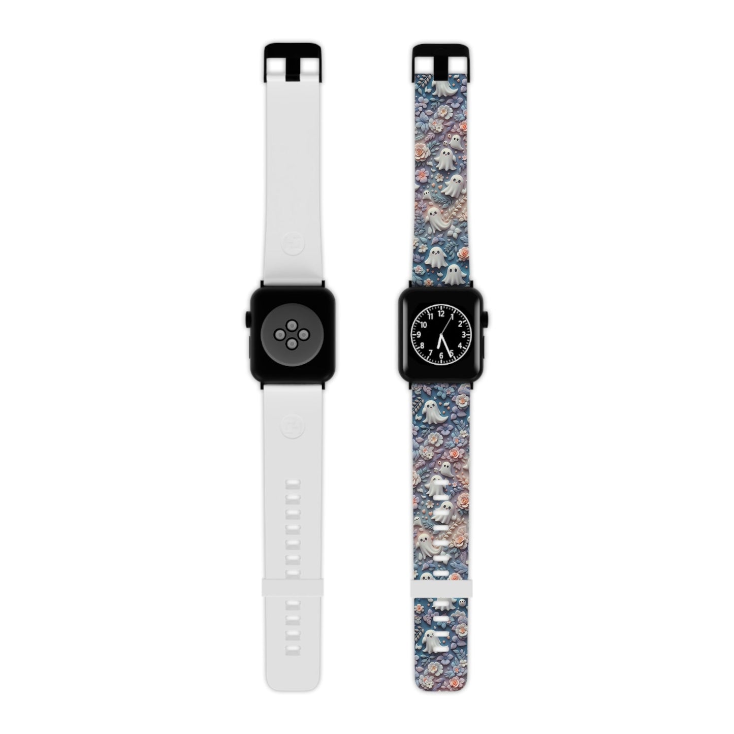 Ghosts Flowers Apple Watch Band - BOGO Cases
