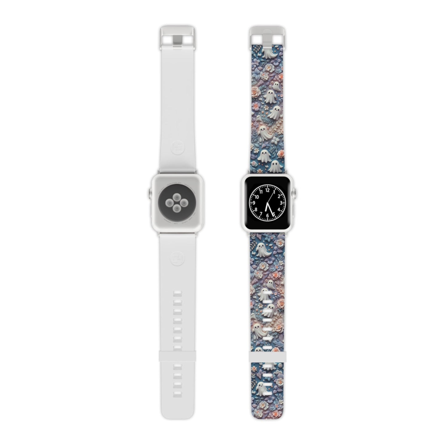 Ghosts Flowers Apple Watch Band - BOGO Cases