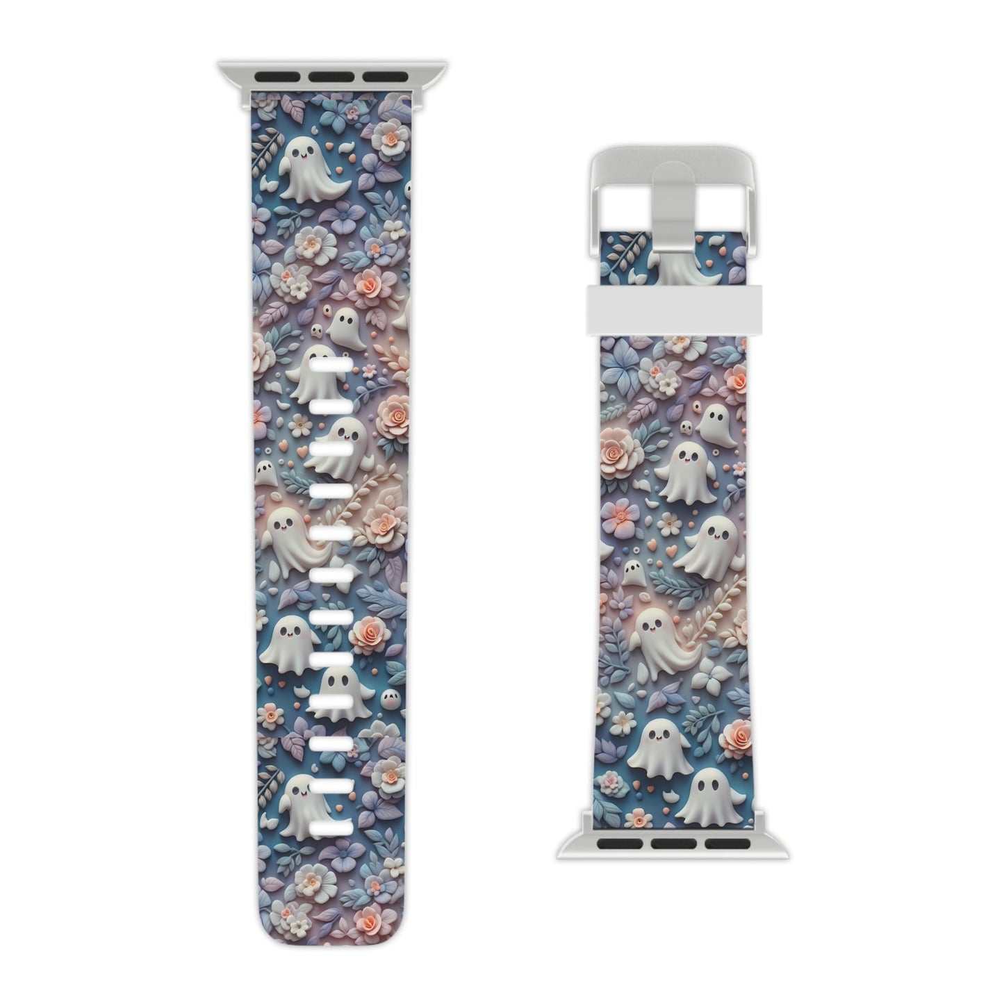 Ghosts Flowers Apple Watch Band - BOGO Cases
