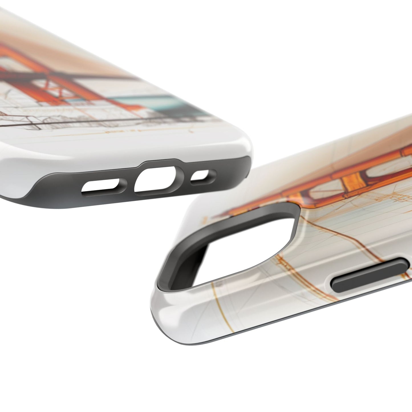Golden Gate Bridge MagSafe iPhone Case - San Francisco Landmark - BOGO Cases