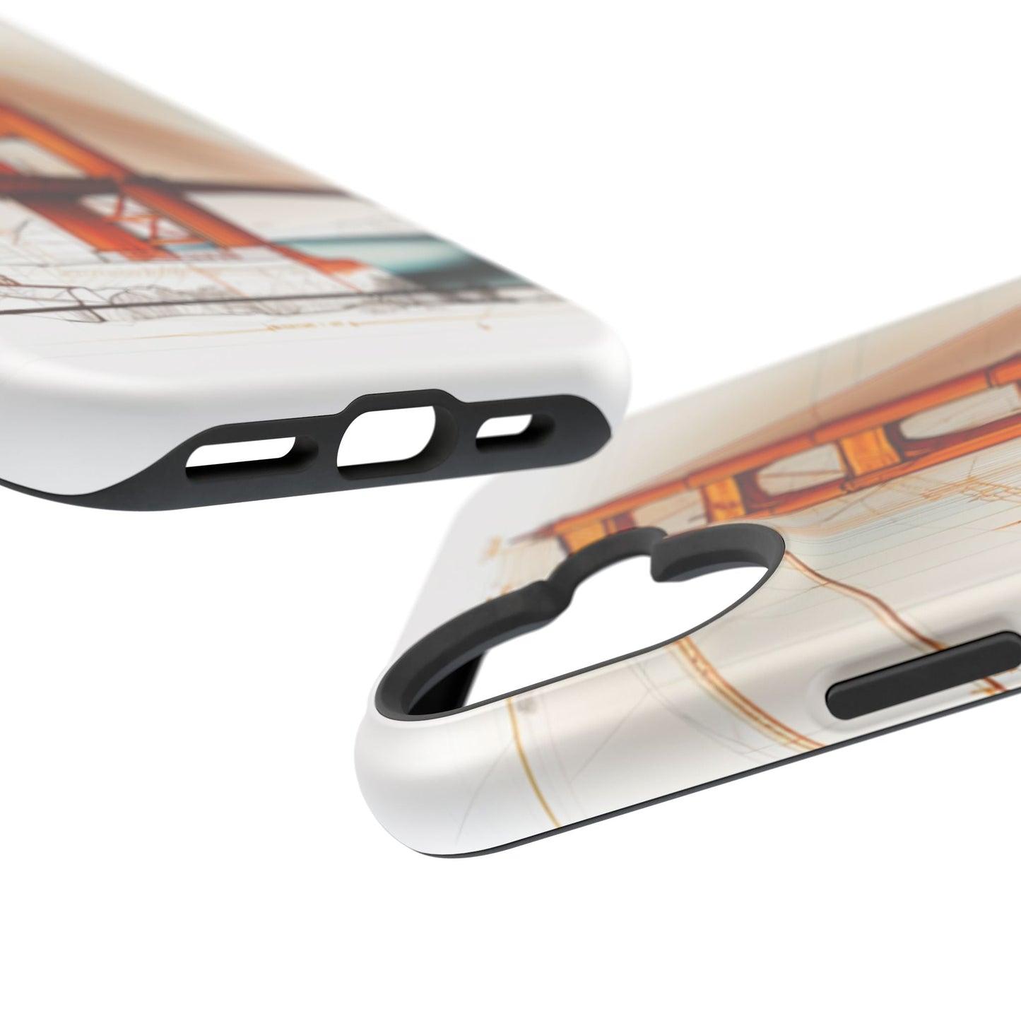 Golden Gate Bridge MagSafe iPhone Case - San Francisco Landmark - BOGO Cases