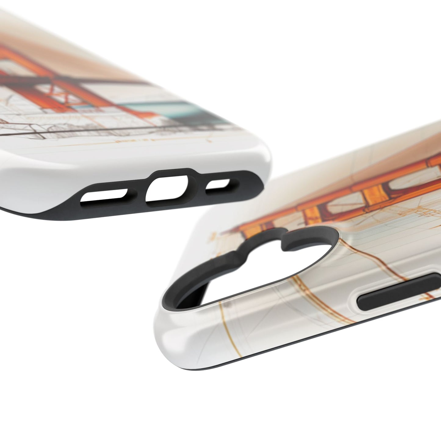 Golden Gate Bridge MagSafe iPhone Case - San Francisco Landmark - BOGO Cases
