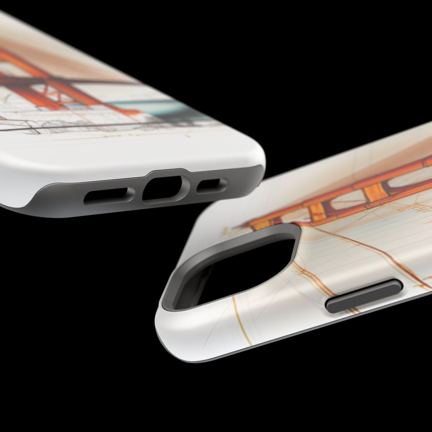 Golden Gate Bridge MagSafe iPhone Case - San Francisco Landmark - BOGO Cases
