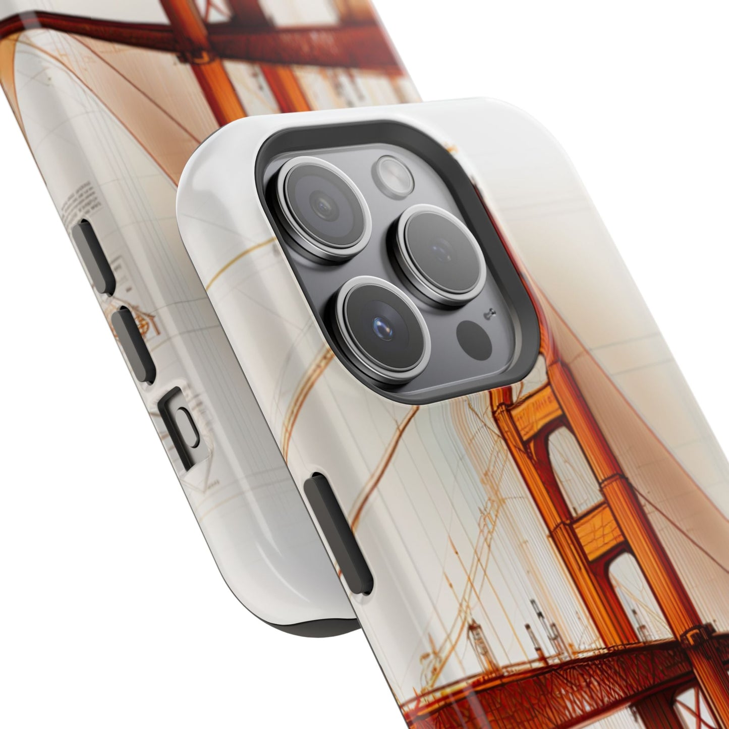 Golden Gate Bridge MagSafe iPhone Case - San Francisco Landmark - BOGO Cases