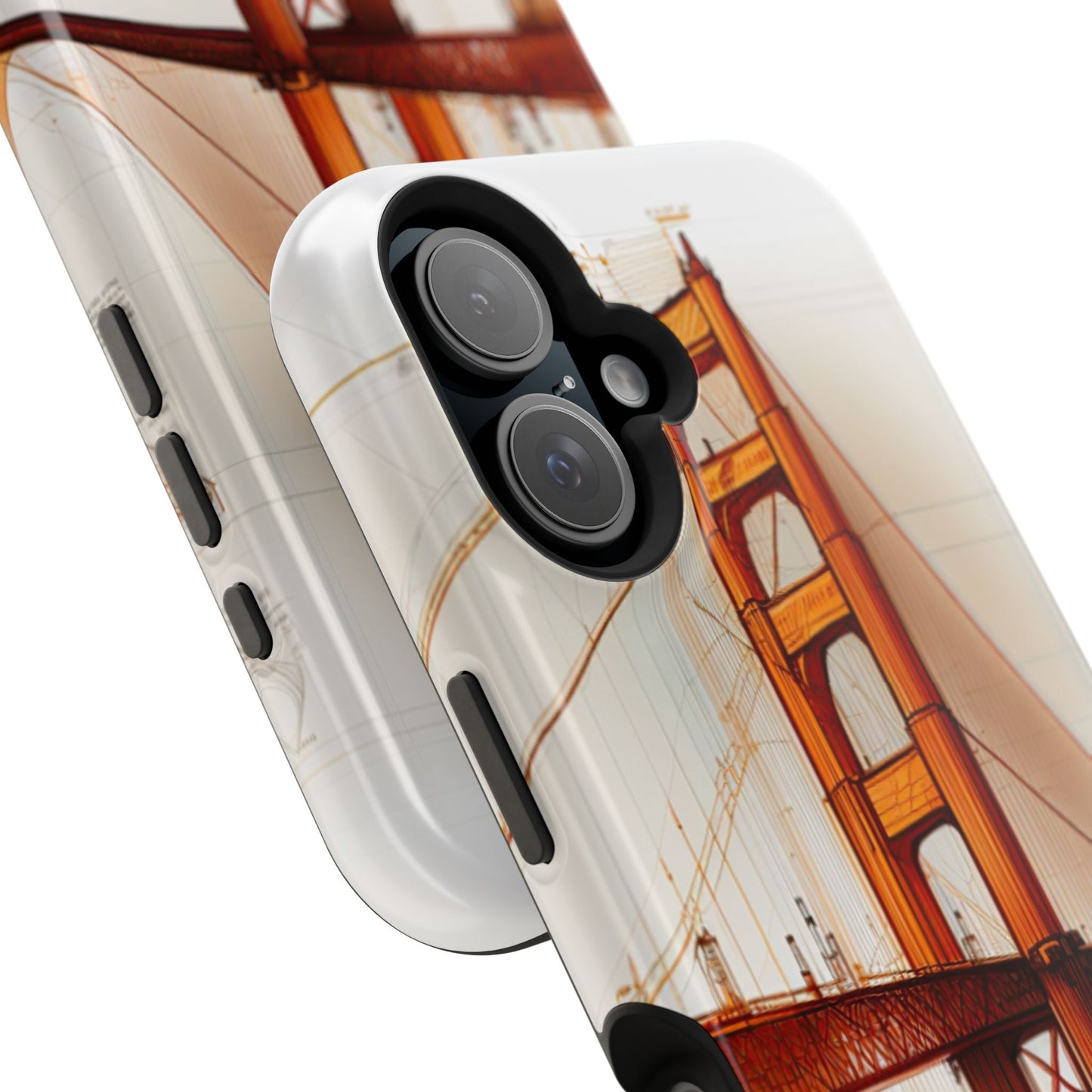 Golden Gate Bridge MagSafe iPhone Case - San Francisco Landmark - BOGO Cases