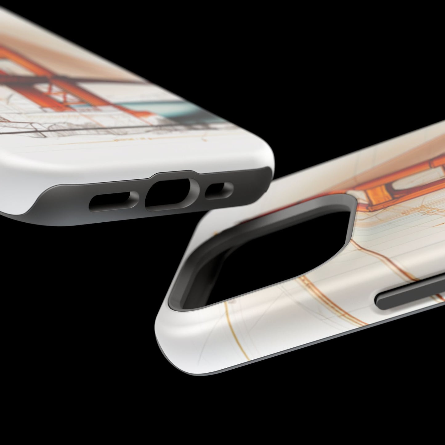 Golden Gate Bridge MagSafe iPhone Case - San Francisco Landmark - BOGO Cases