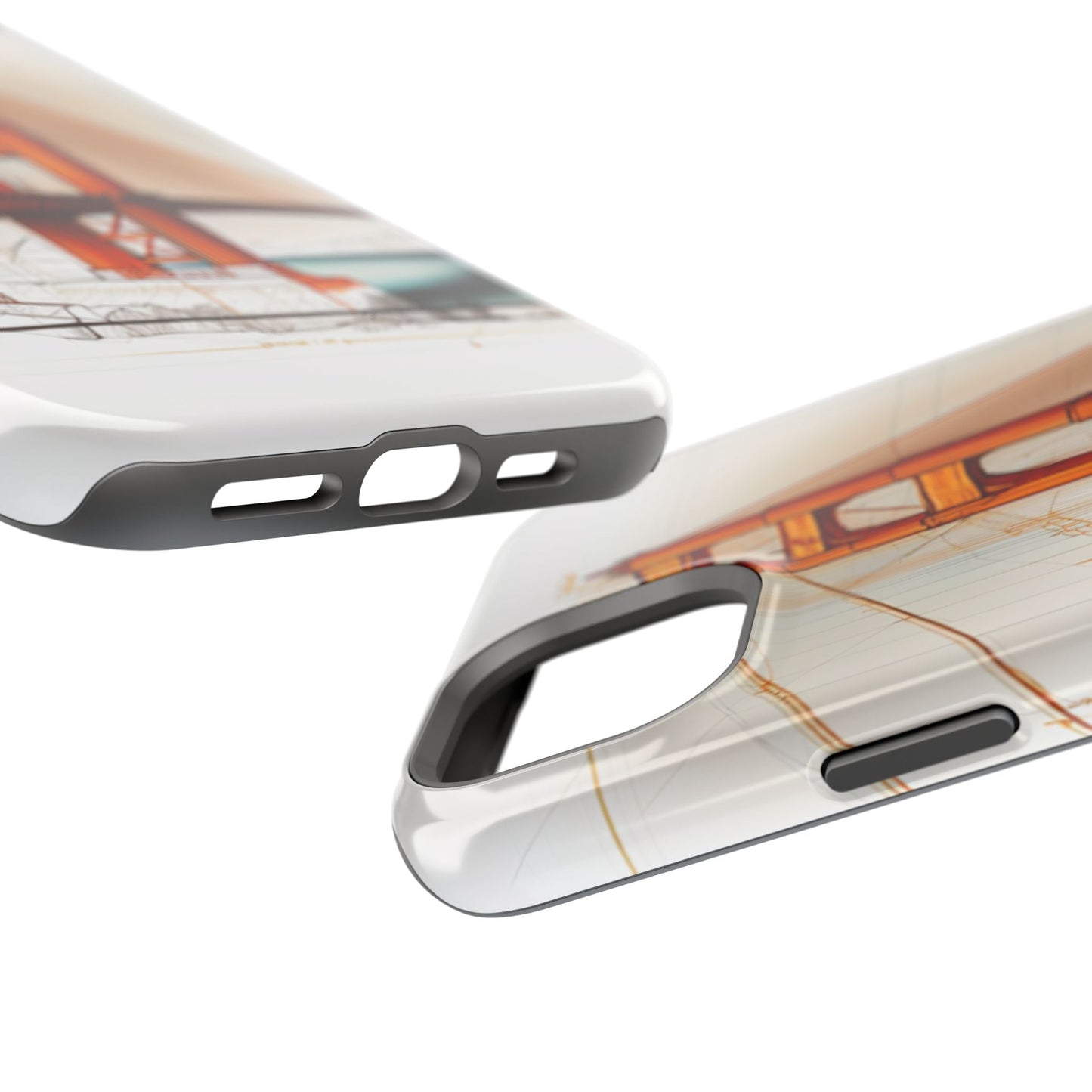 Golden Gate Bridge MagSafe iPhone Case - San Francisco Landmark - BOGO Cases