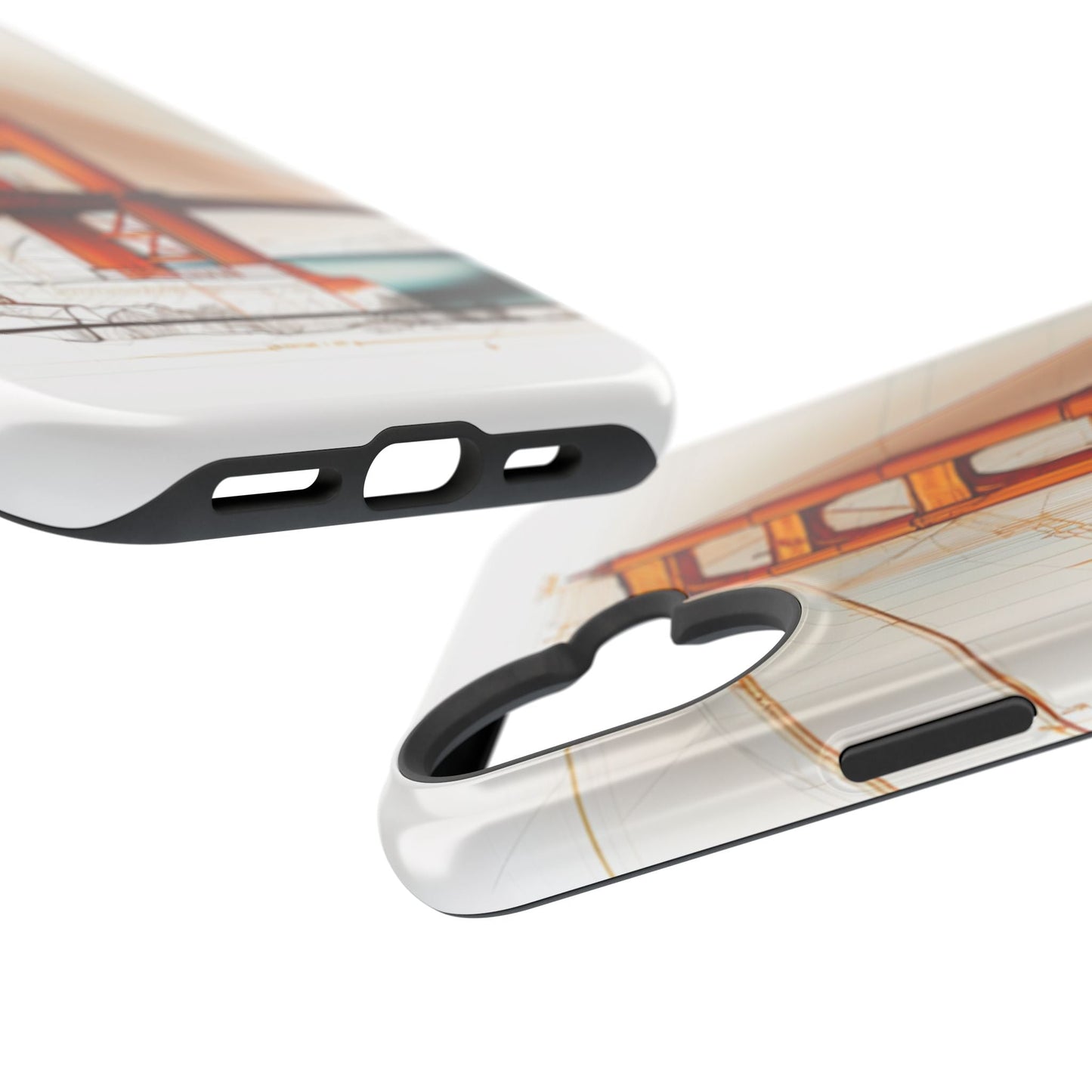Golden Gate Bridge MagSafe iPhone Case - San Francisco Landmark - BOGO Cases