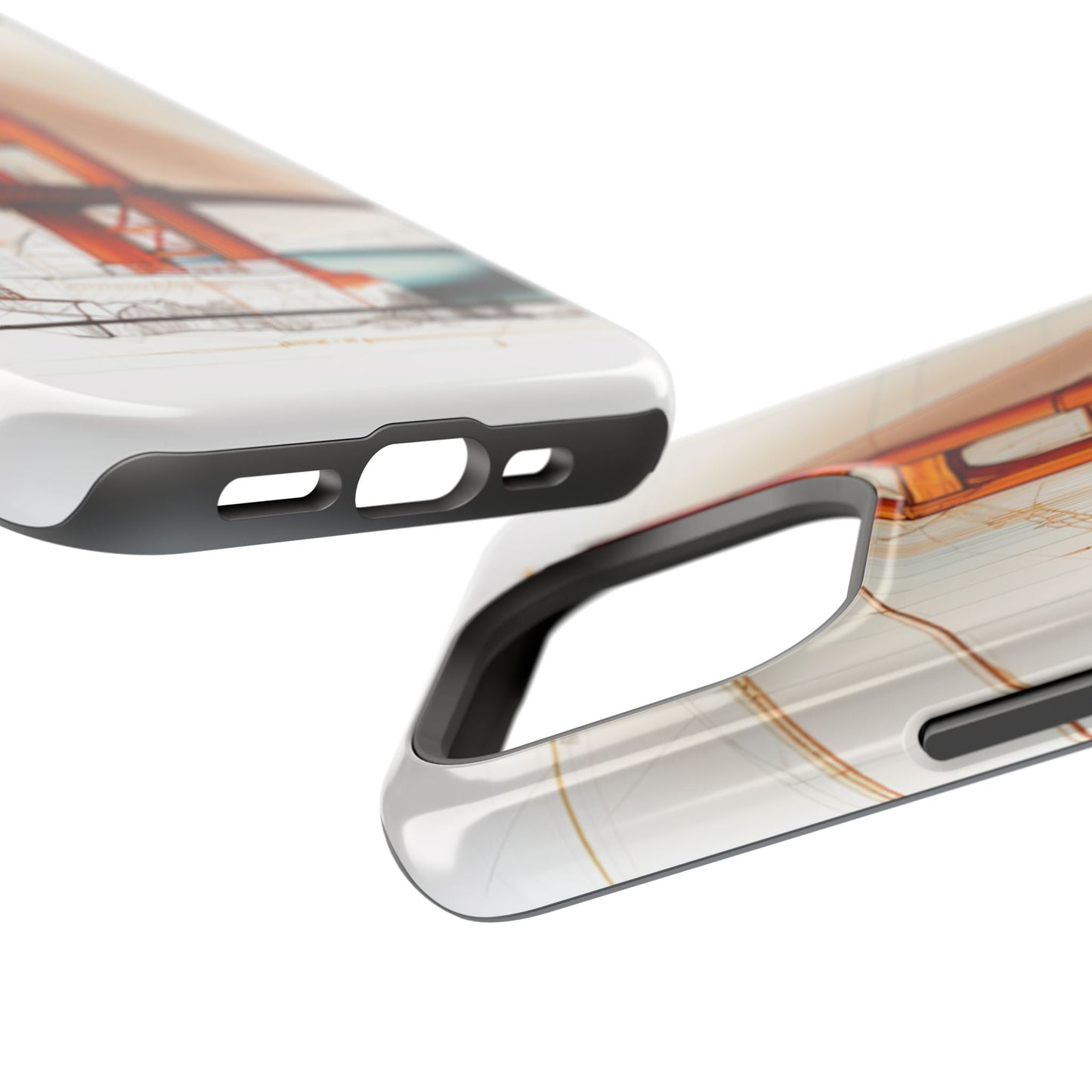 Golden Gate Bridge MagSafe iPhone Case - San Francisco Landmark - BOGO Cases