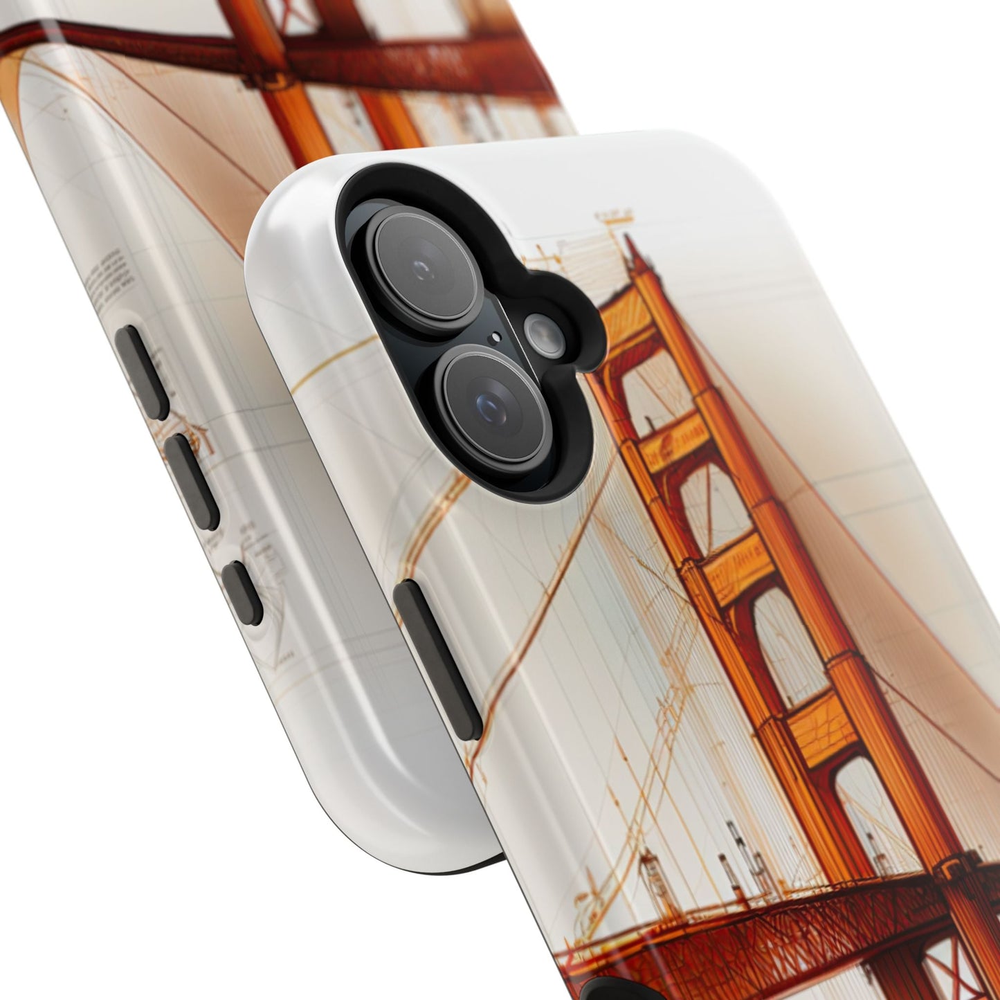 Golden Gate Bridge MagSafe iPhone Case - San Francisco Landmark - BOGO Cases