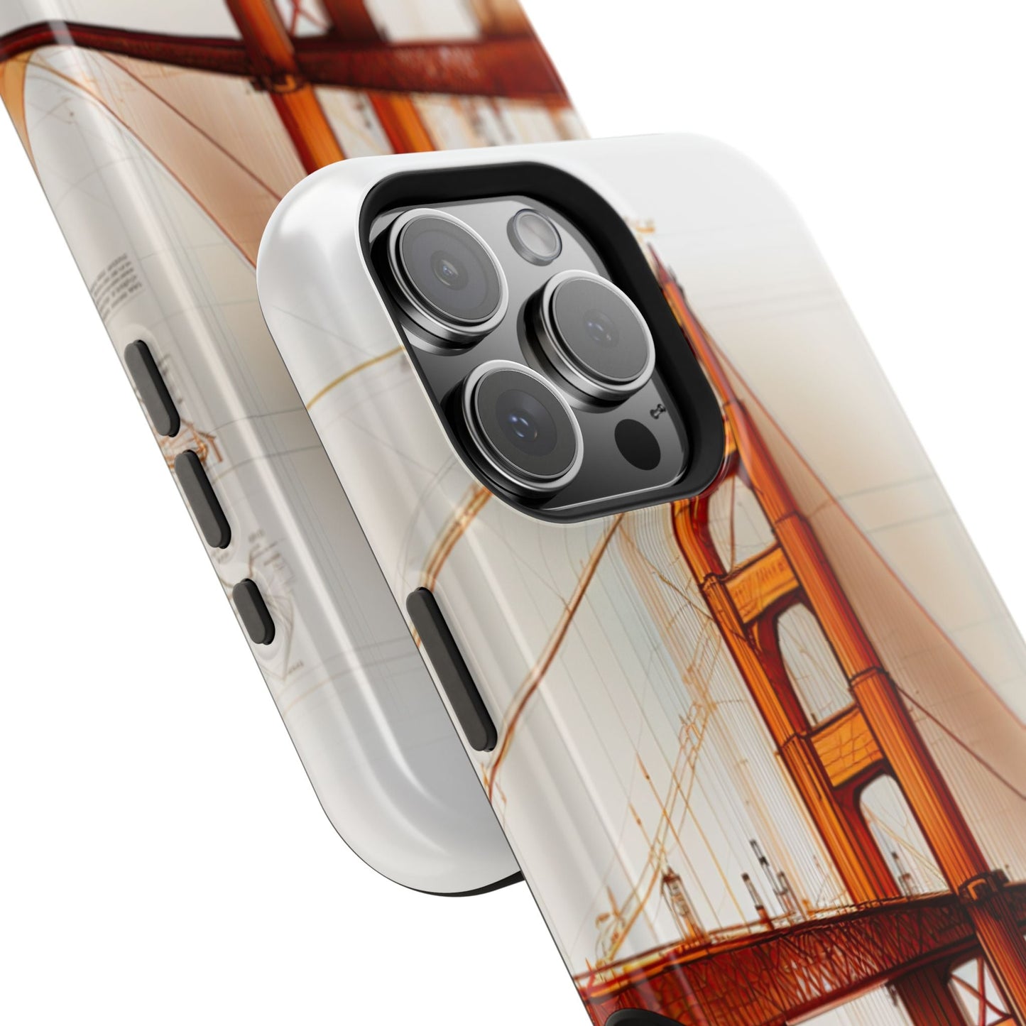 Golden Gate Bridge MagSafe iPhone Case - San Francisco Landmark - BOGO Cases