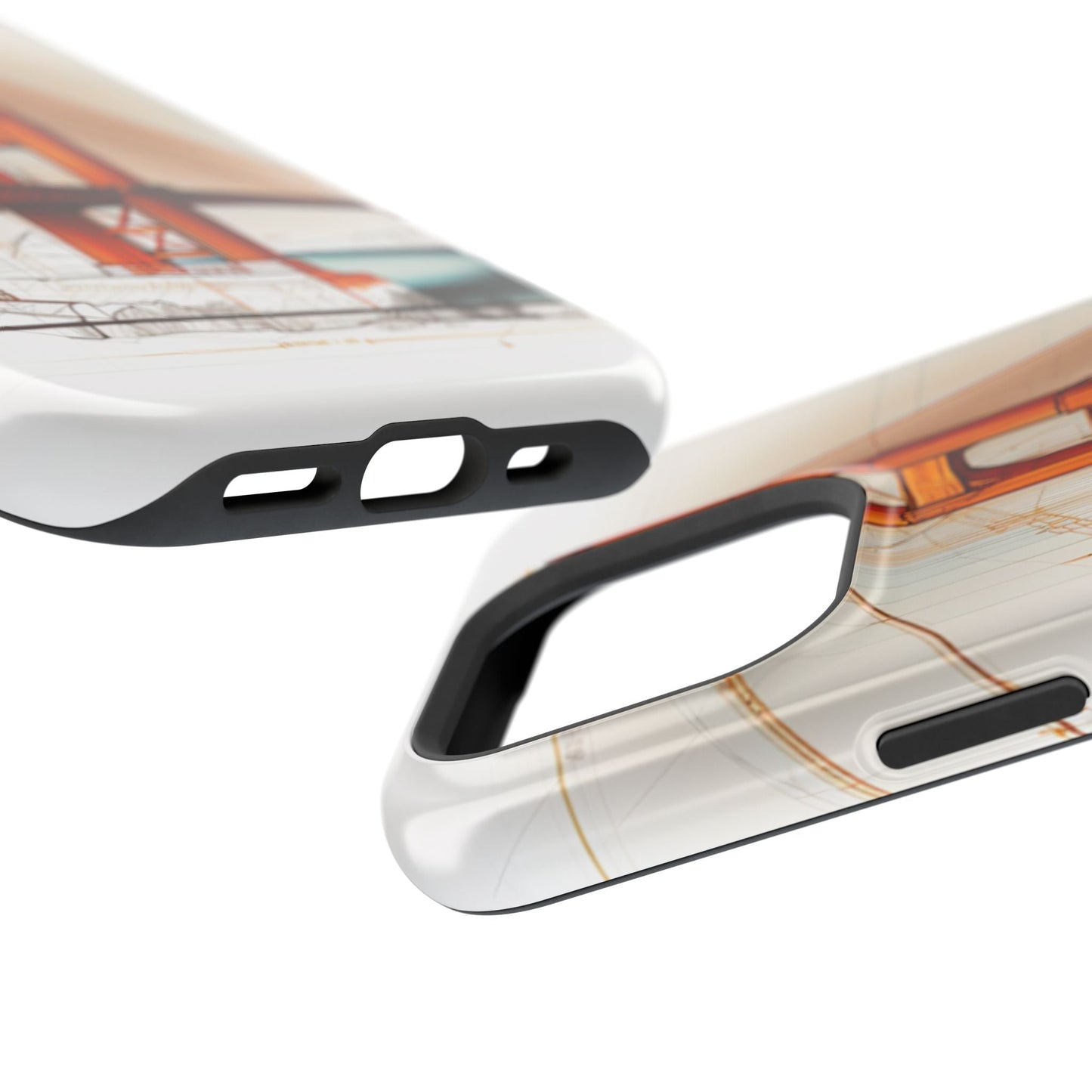 Golden Gate Bridge MagSafe iPhone Case - San Francisco Landmark - BOGO Cases