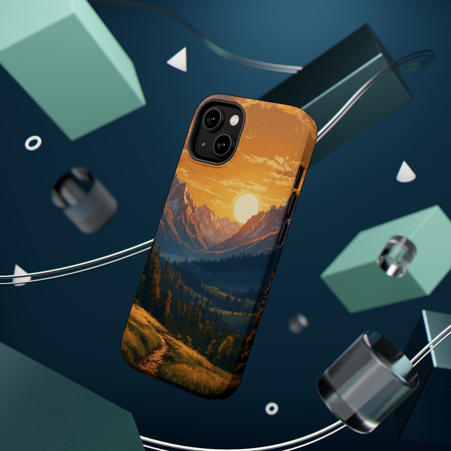 Golden Horizon - MagSafe iPhone Case - BOGO Cases