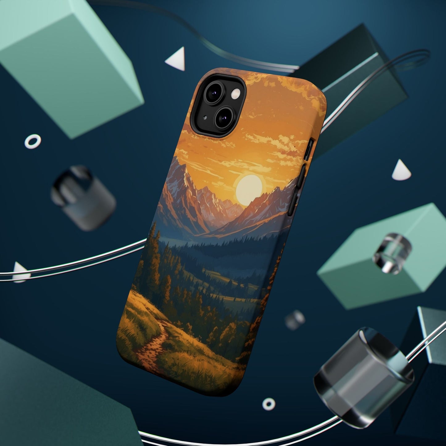 Golden Horizon - MagSafe iPhone Case - BOGO Cases