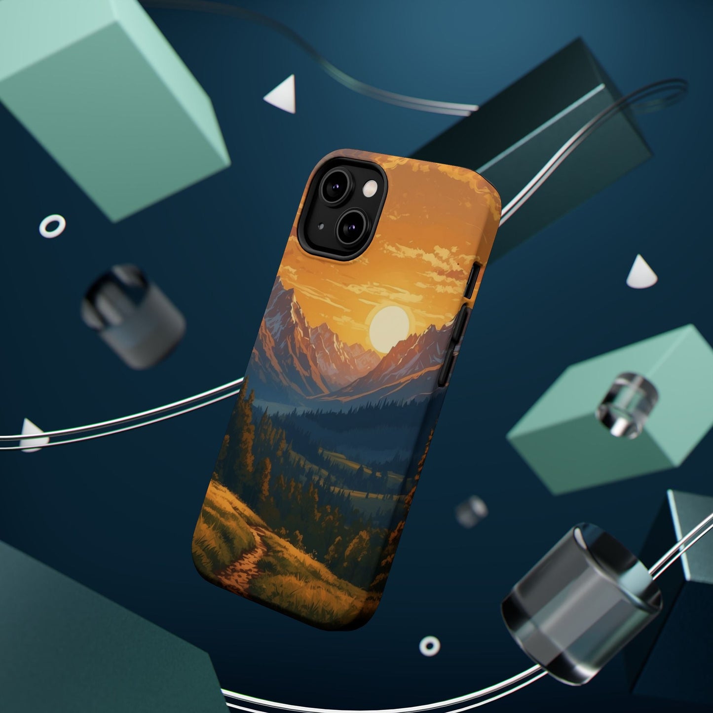 Golden Horizon - MagSafe iPhone Case - BOGO Cases