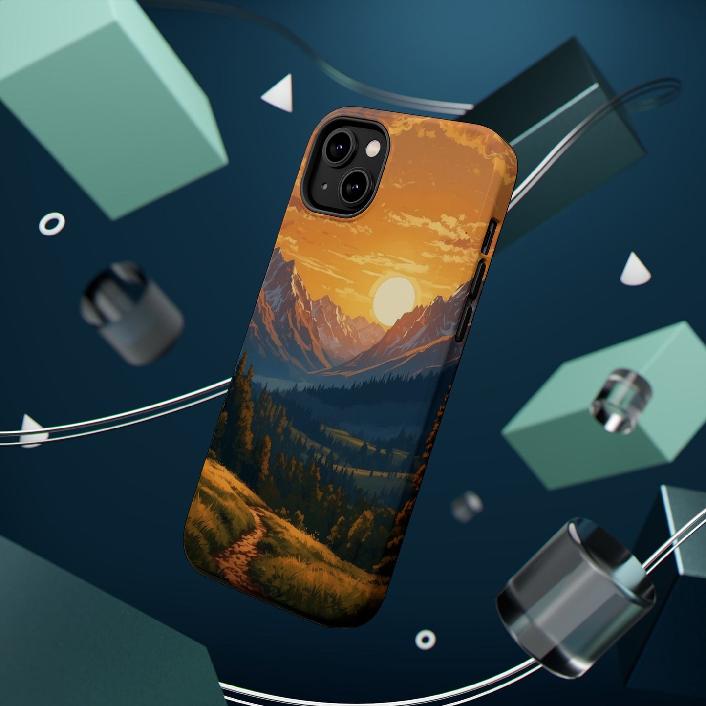 Golden Horizon - MagSafe iPhone Case - BOGO Cases