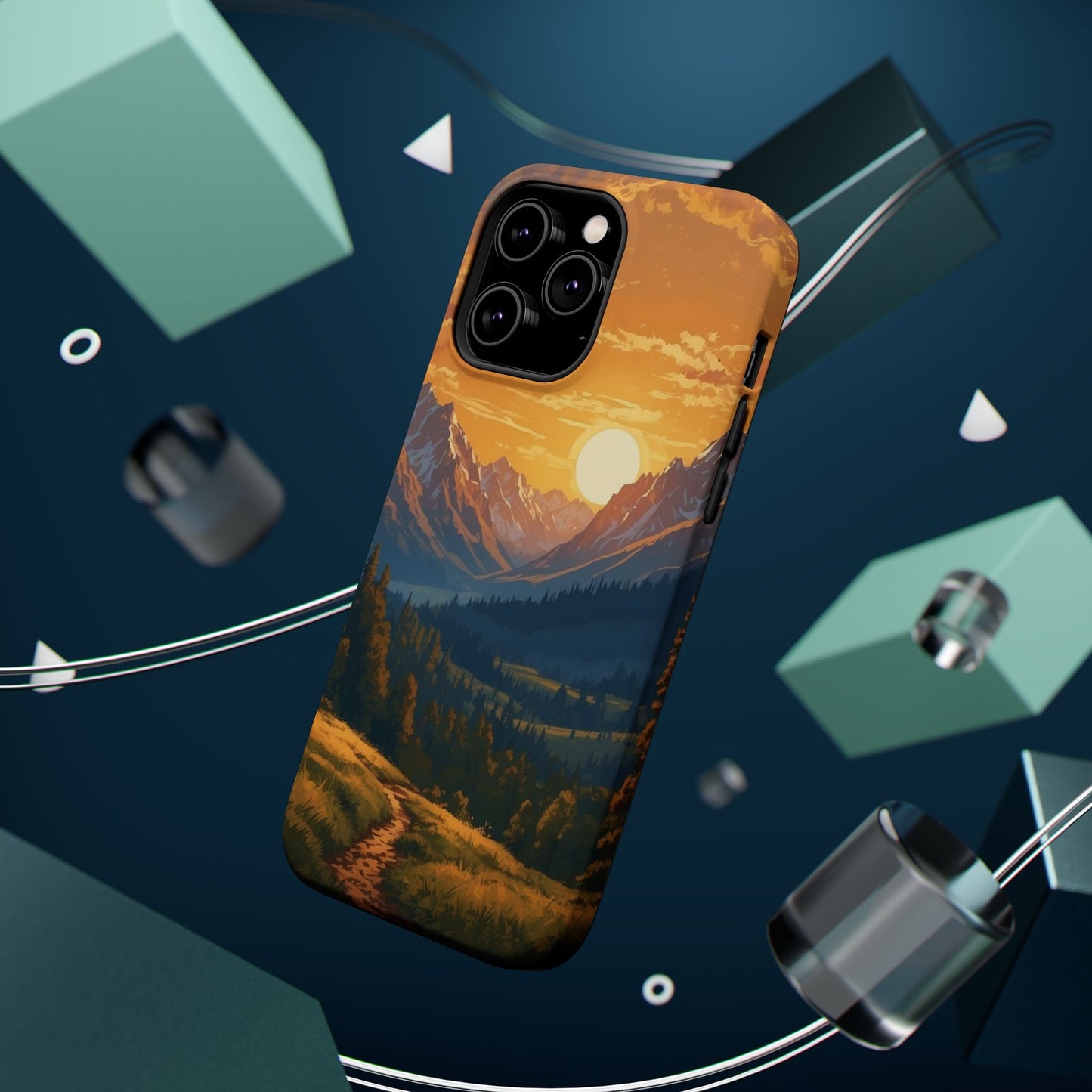 Golden Horizon - MagSafe iPhone Case - BOGO Cases