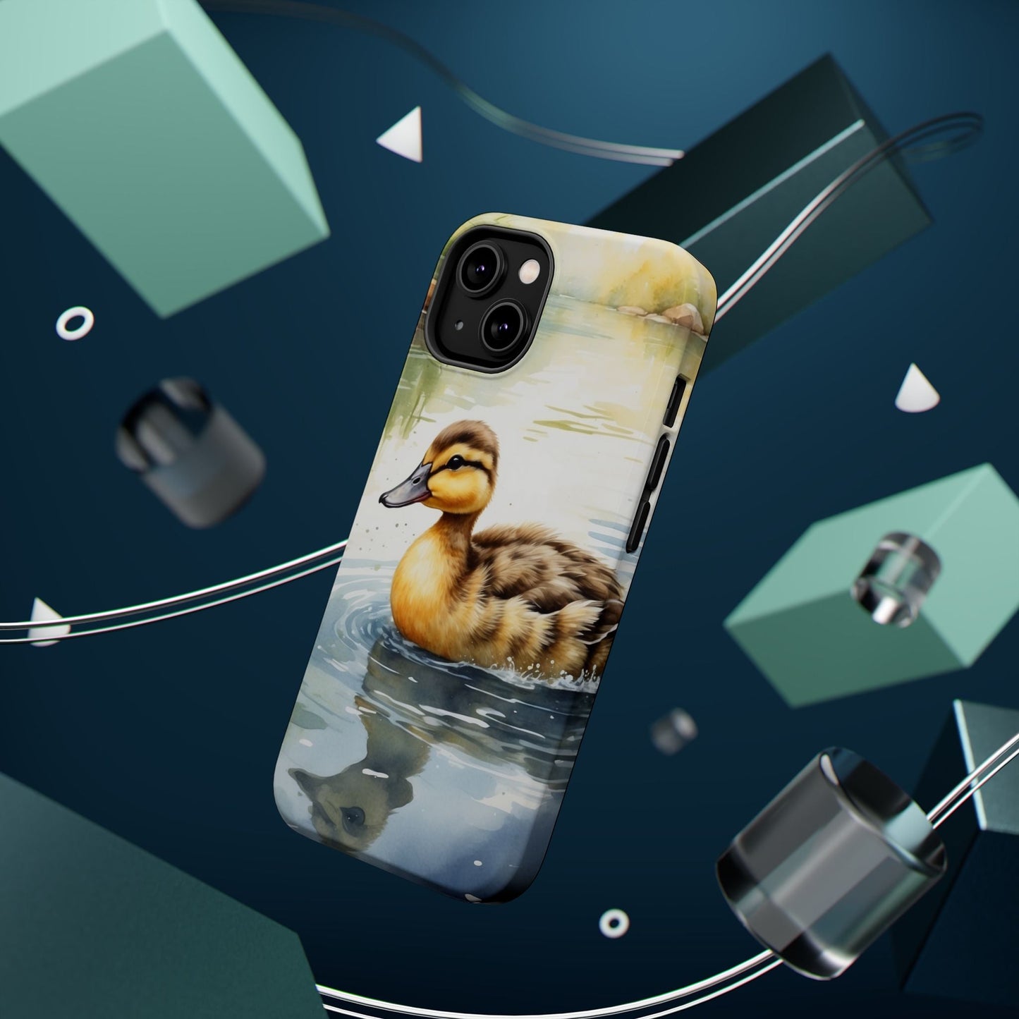 Graceful Duck Reflection – MagSafe iPhone Case - BOGO Cases