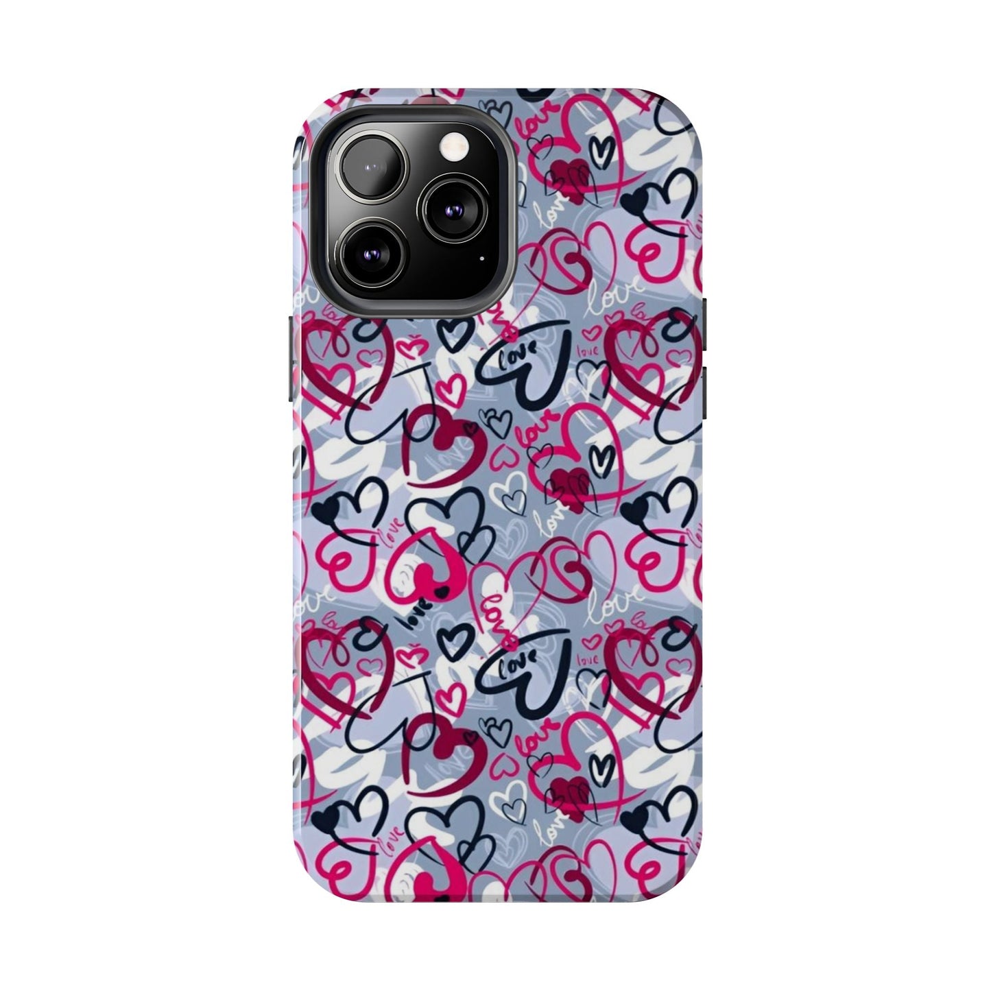 Graffiti Love Hearts iPhone Case - BOGO Cases