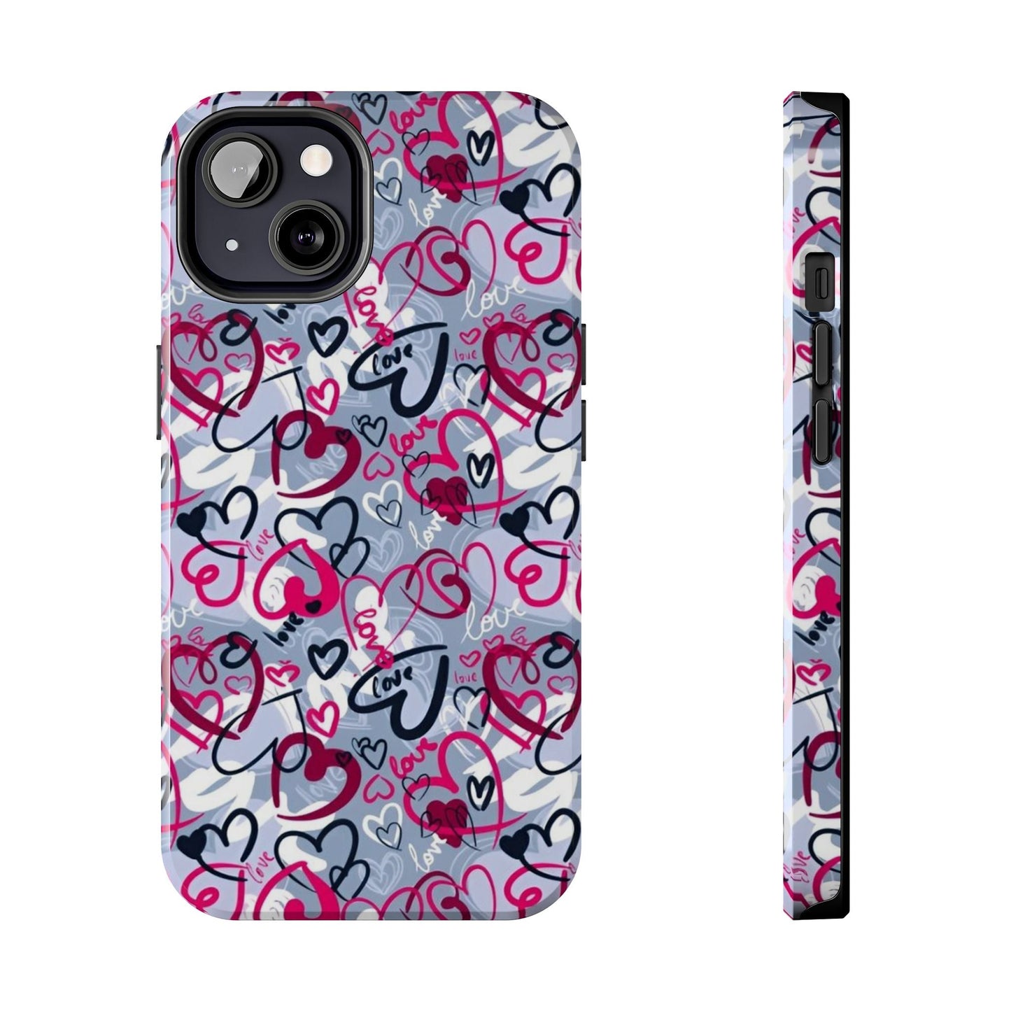 Graffiti Love Hearts iPhone Case - BOGO Cases