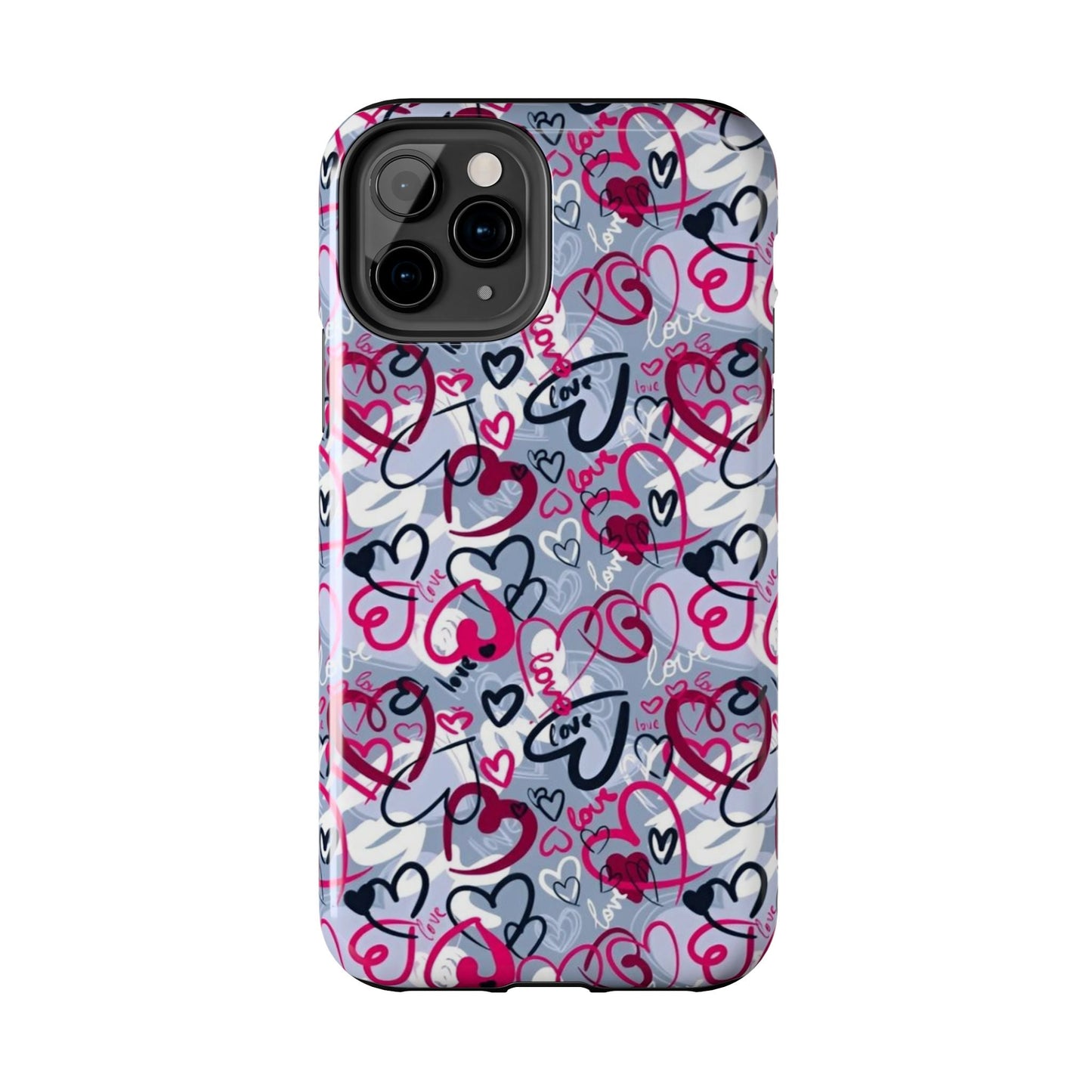 Graffiti Love Hearts iPhone Case - BOGO Cases