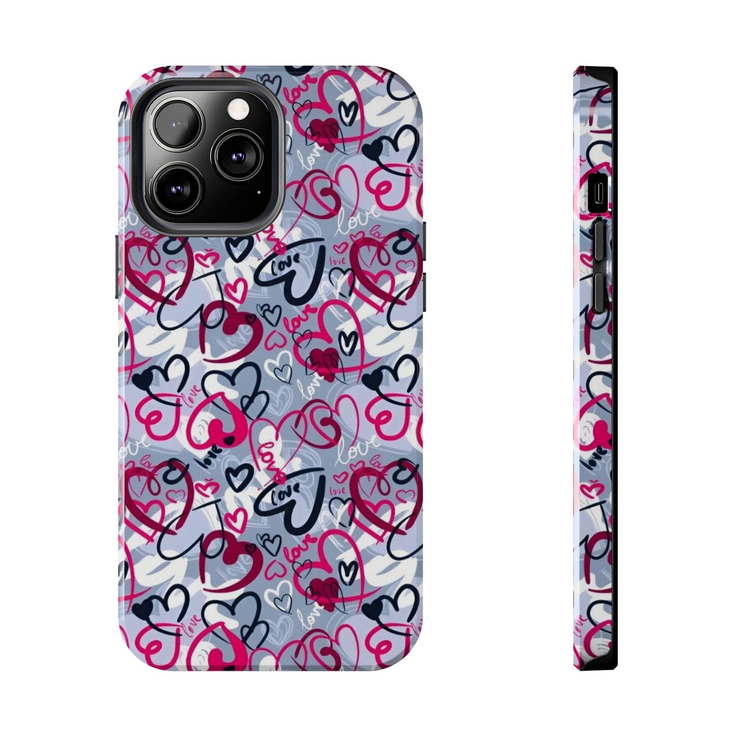 Graffiti Love Hearts iPhone Case - BOGO Cases