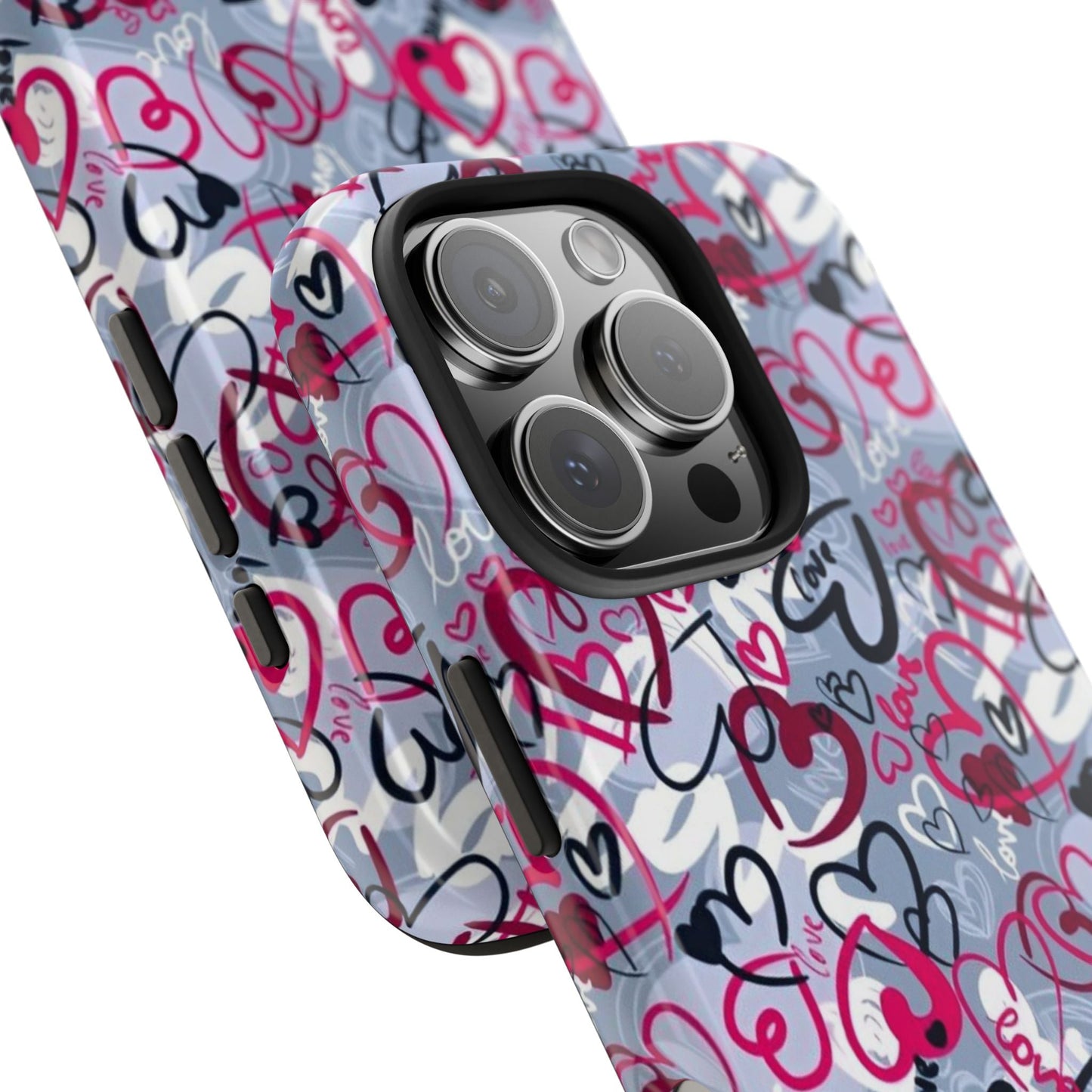 Graffiti Love Hearts iPhone Case - BOGO Cases