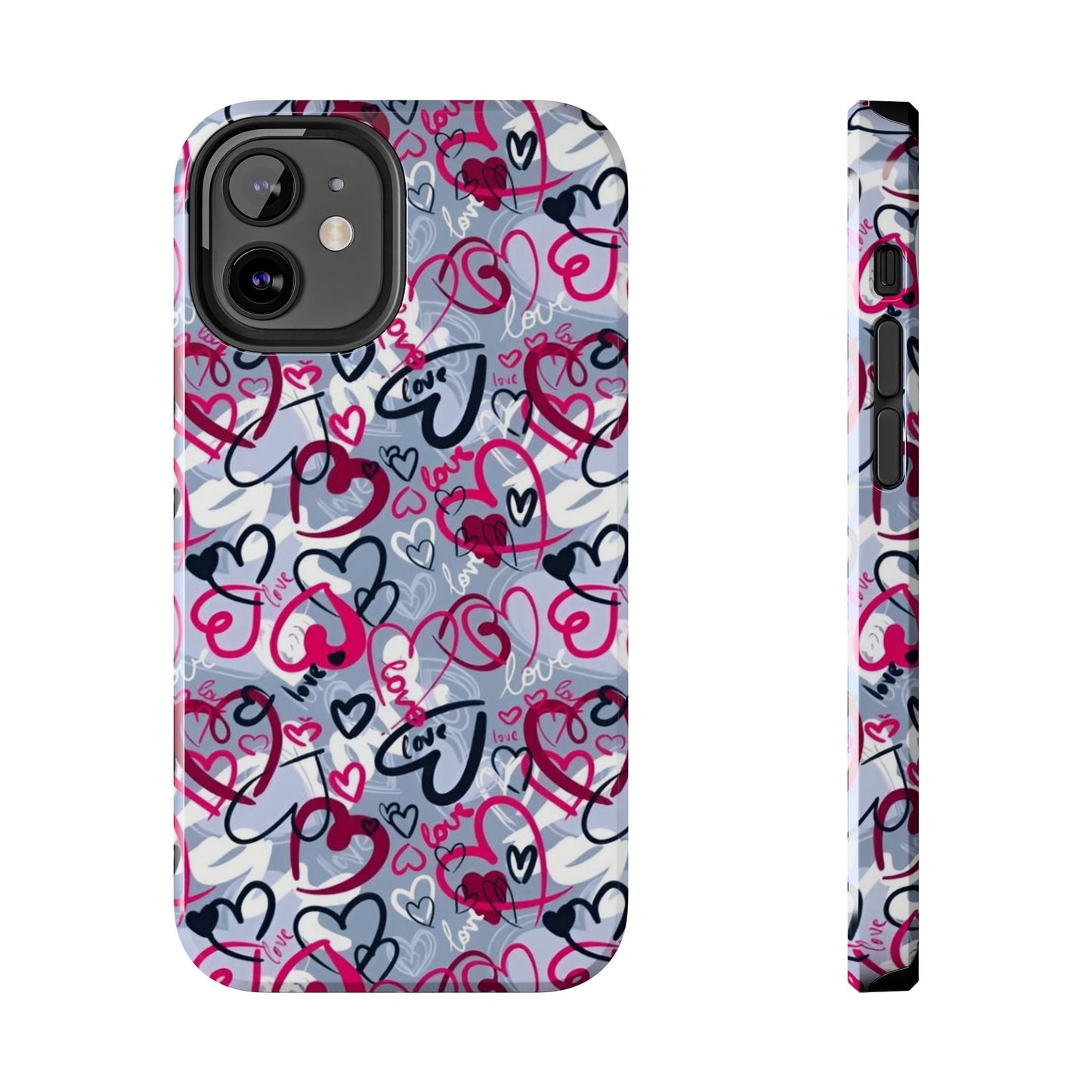 Graffiti Love Hearts iPhone Case - BOGO Cases