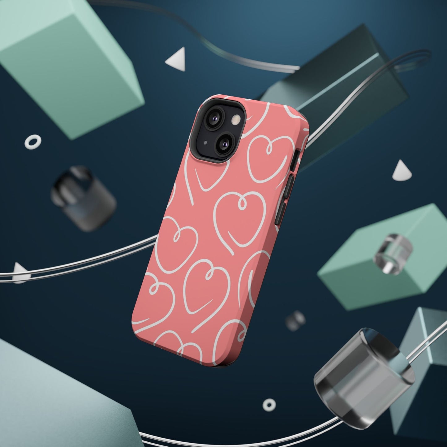 Happy Hearts MagSafe iPhone Case - BOGO Cases