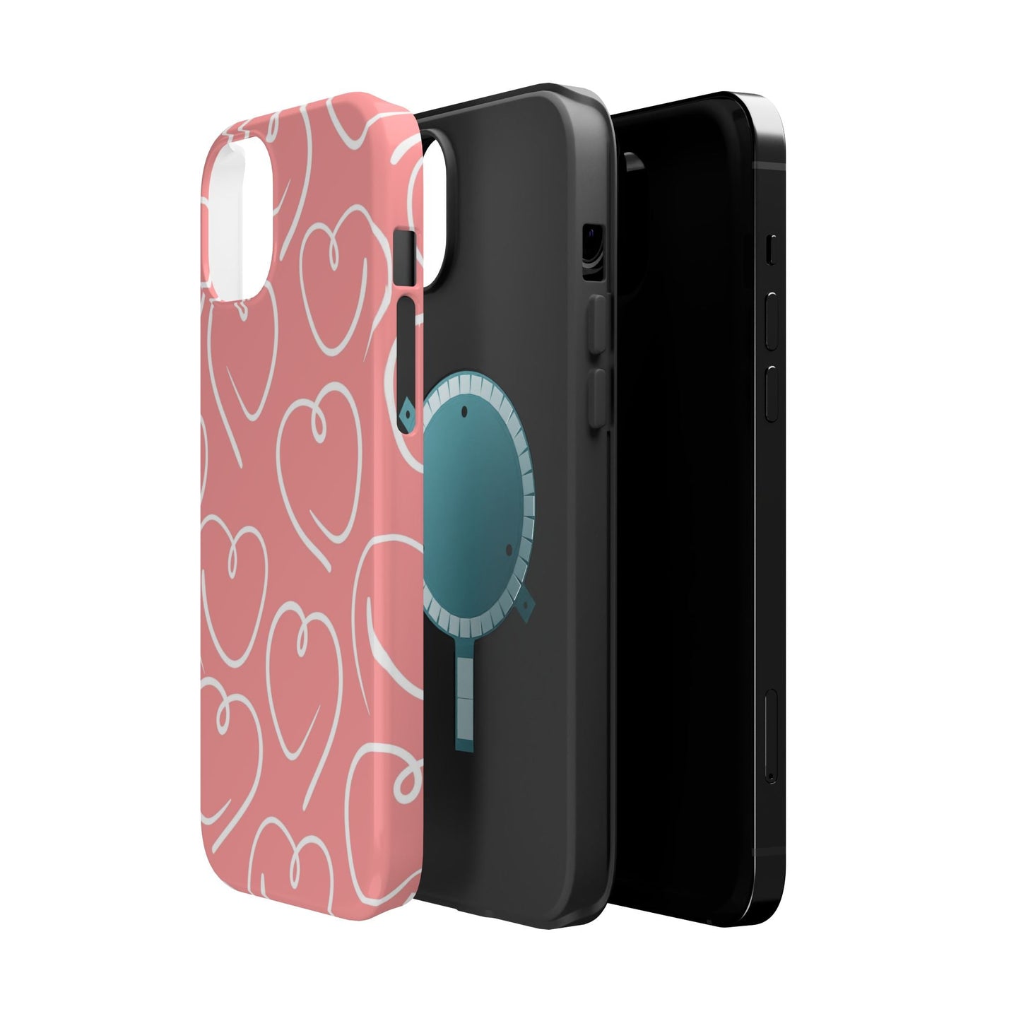 Happy Hearts MagSafe iPhone Case - BOGO Cases