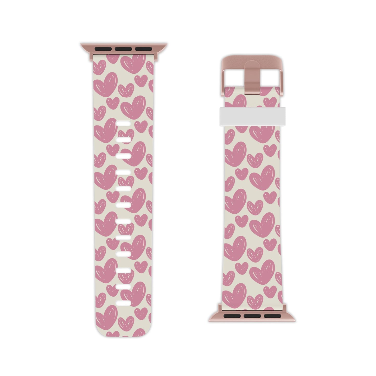 Heartfelt Pattern Apple Watch Band - BOGO Cases