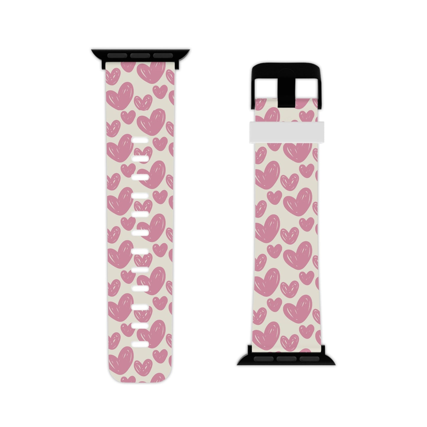 Heartfelt Pattern Apple Watch Band - BOGO Cases