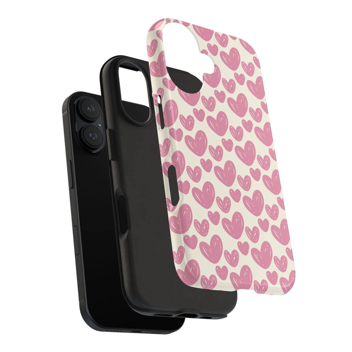 Heartfelt Pattern iPhone Case - BOGO Cases