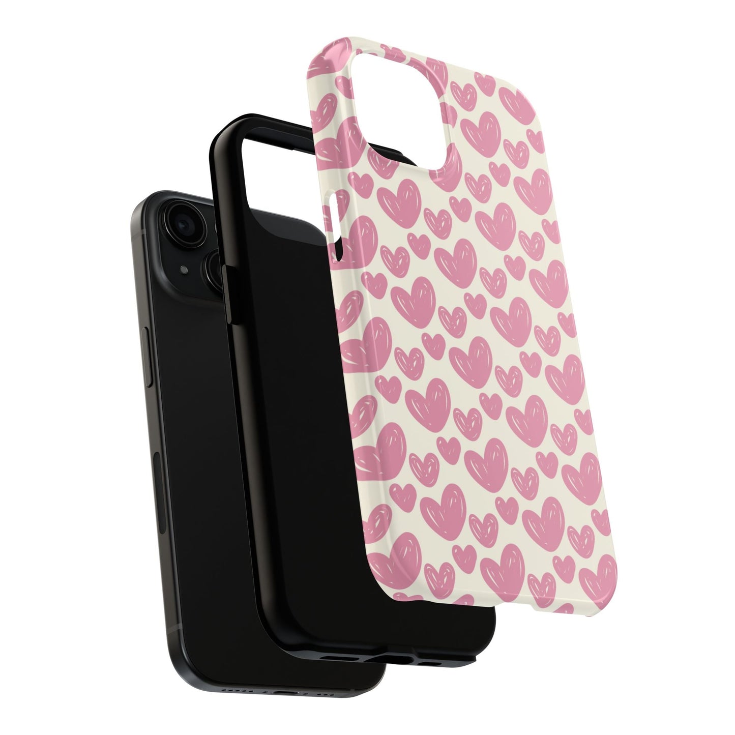Heartfelt Pattern iPhone Case - BOGO Cases
