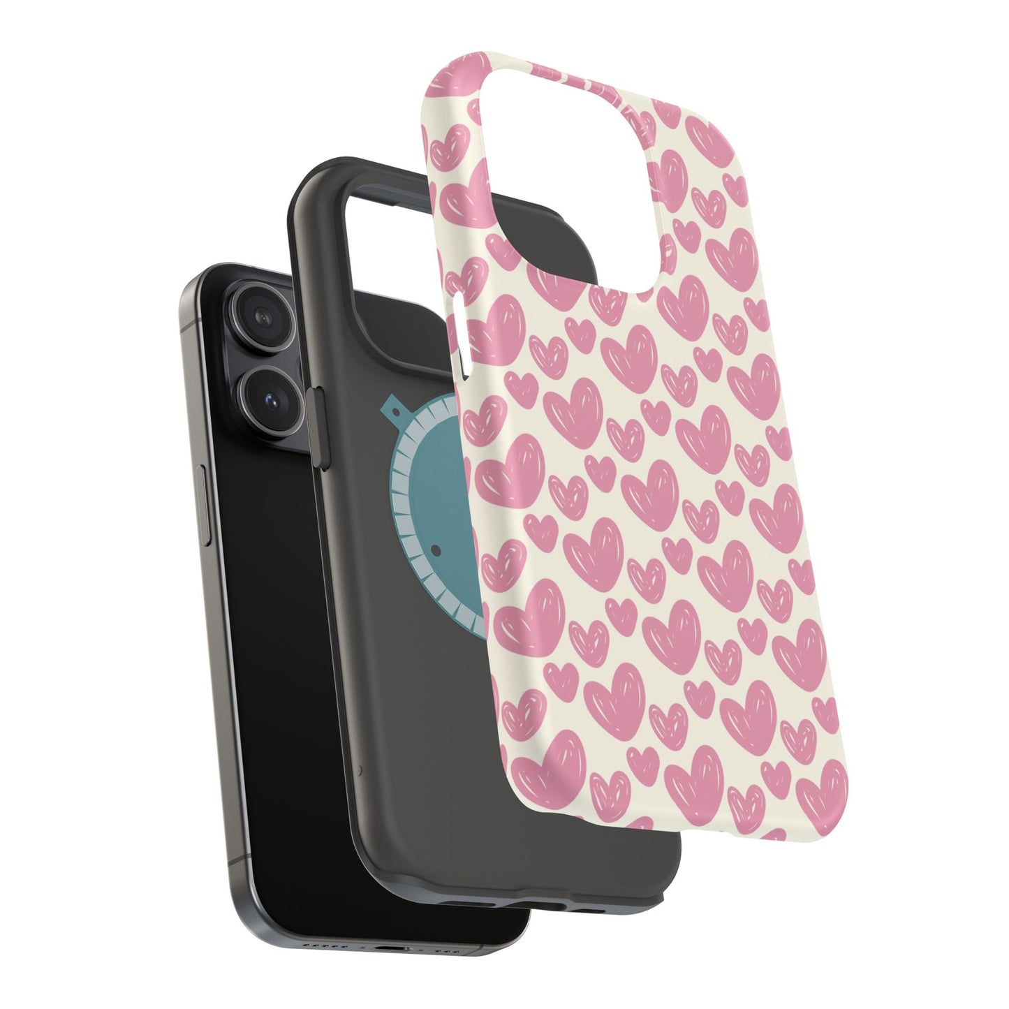 Heartfelt Pattern MagSafe iPhone Case - BOGO Cases