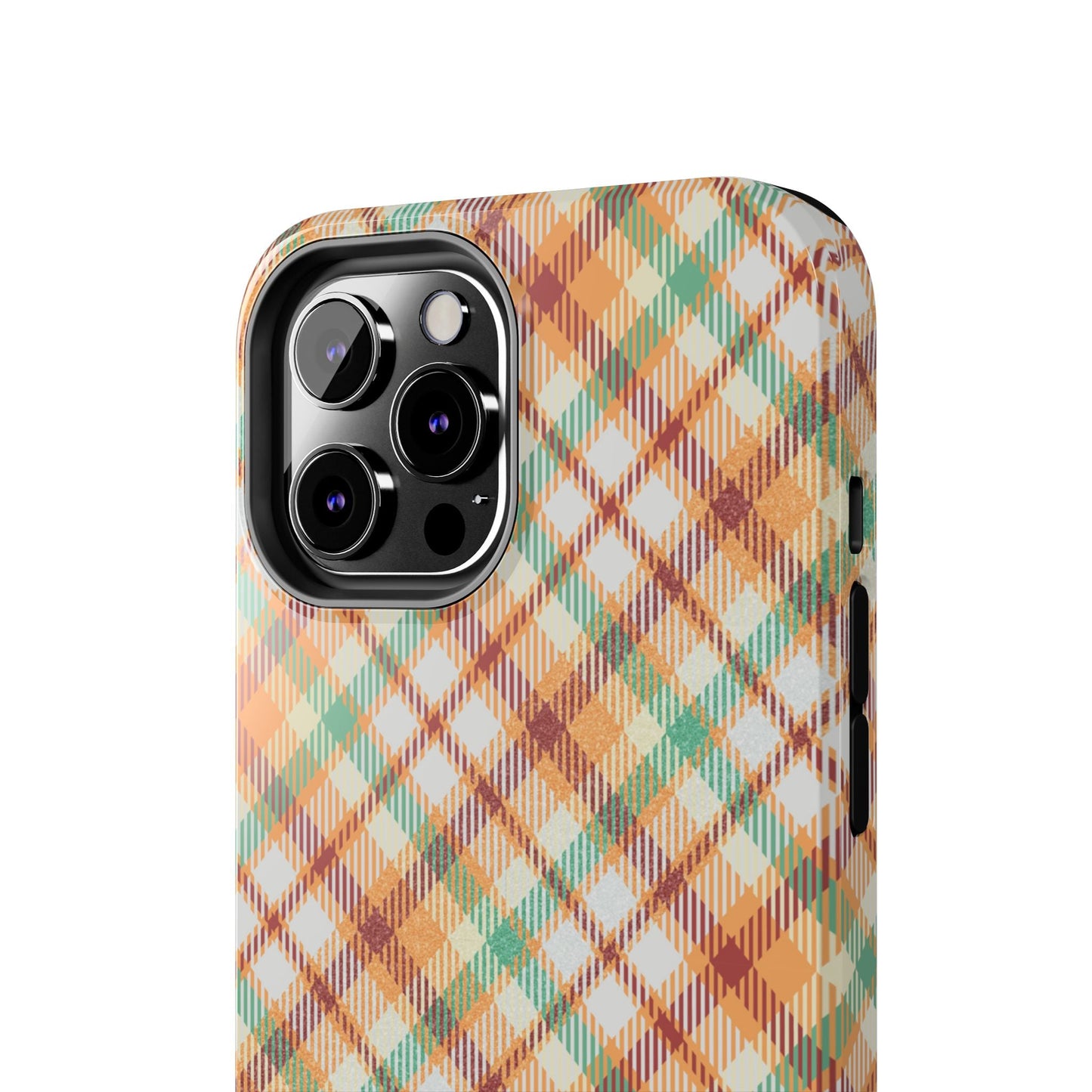 iPhone Case - Autumn Harvest Plaid Design - BOGO Cases