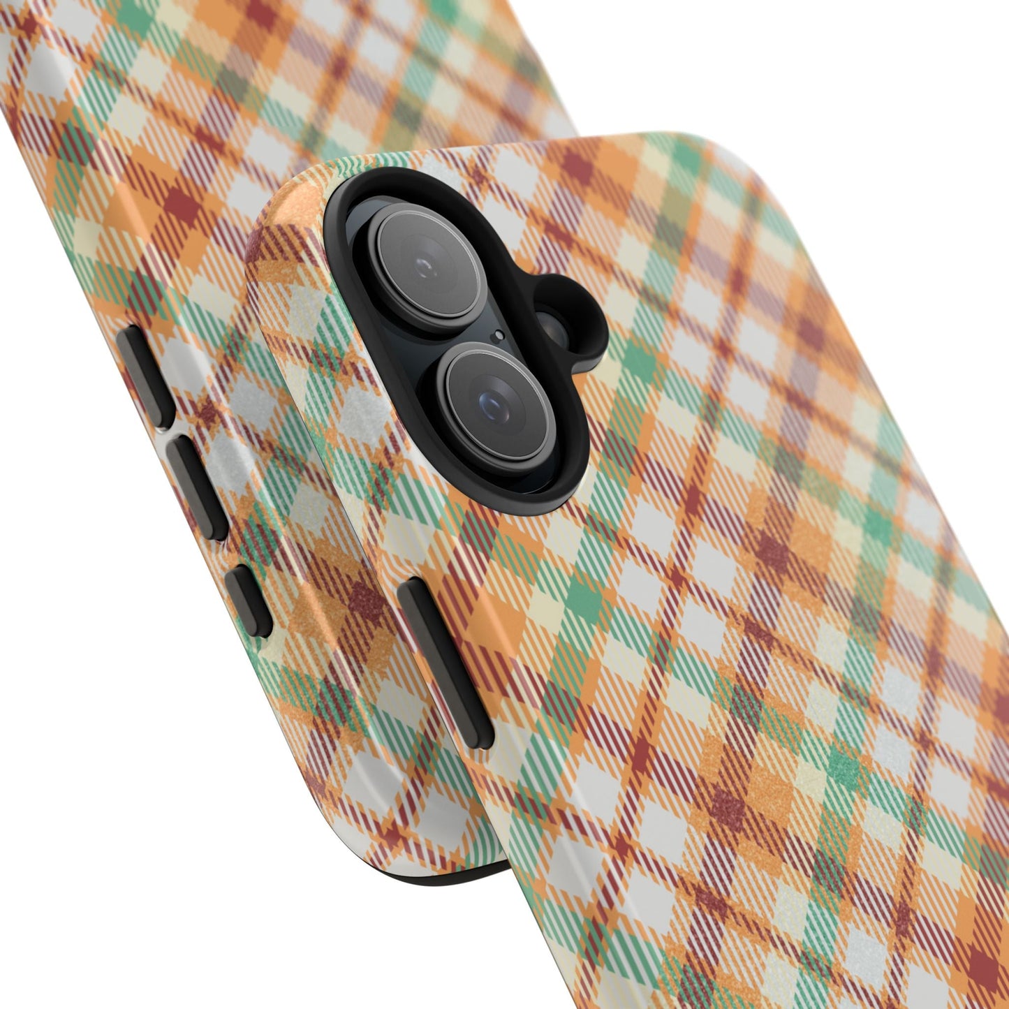 iPhone Case - Autumn Harvest Plaid Design - BOGO Cases