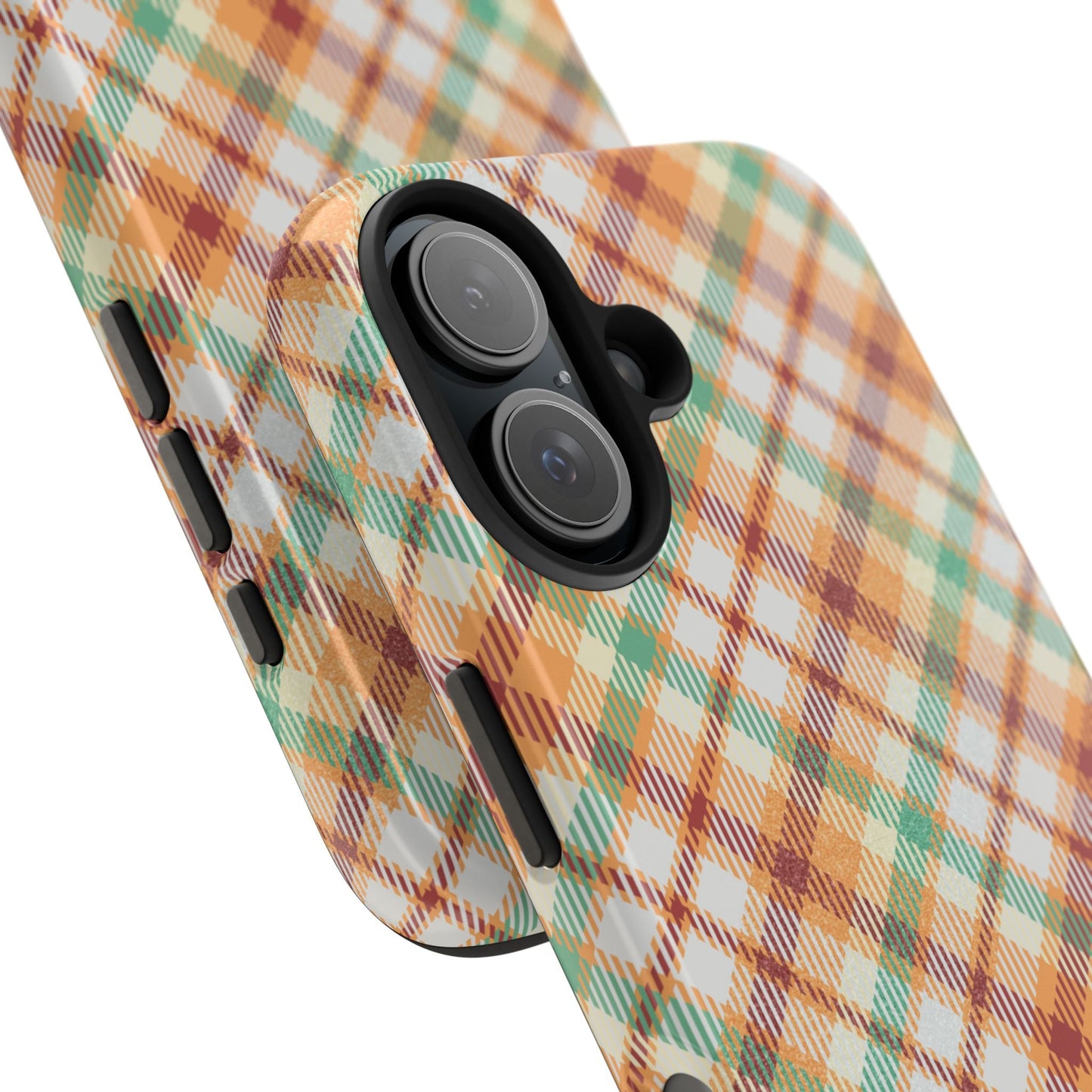 iPhone Case - Autumn Harvest Plaid Design - BOGO Cases