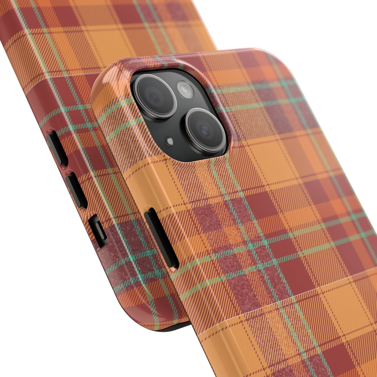 iPhone Case - Autumn Tartan Plaid Design - BOGO Cases