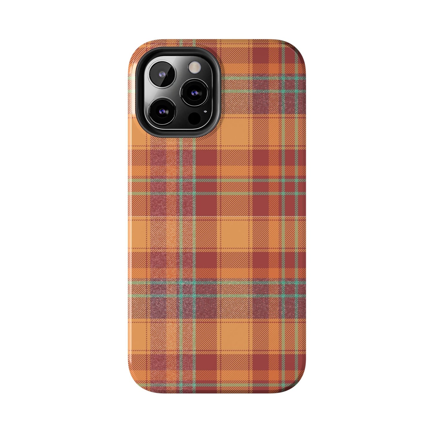 iPhone Case - Autumn Tartan Plaid Design - BOGO Cases